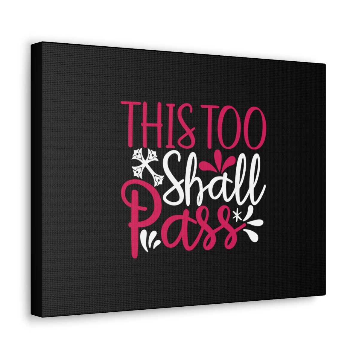 This Too Shall Pass Matthew 24:35 Christian Wall Art Bible Verse Print Ready to Hang Unframed-Express Your Love Gifts