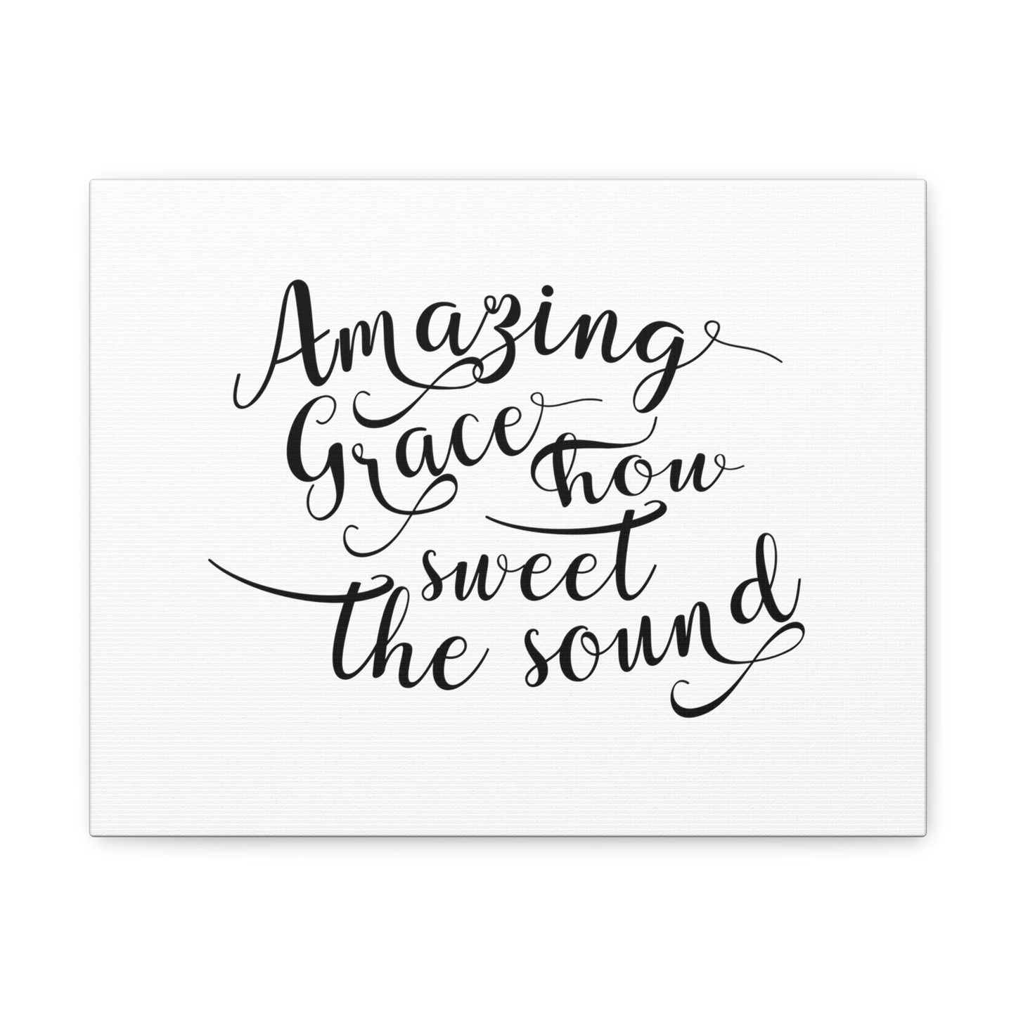 Thou Sweet The Sound Hebrews 4:16 Christian Wall Art Bible Verse Print Ready to Hang Unframed-Express Your Love Gifts