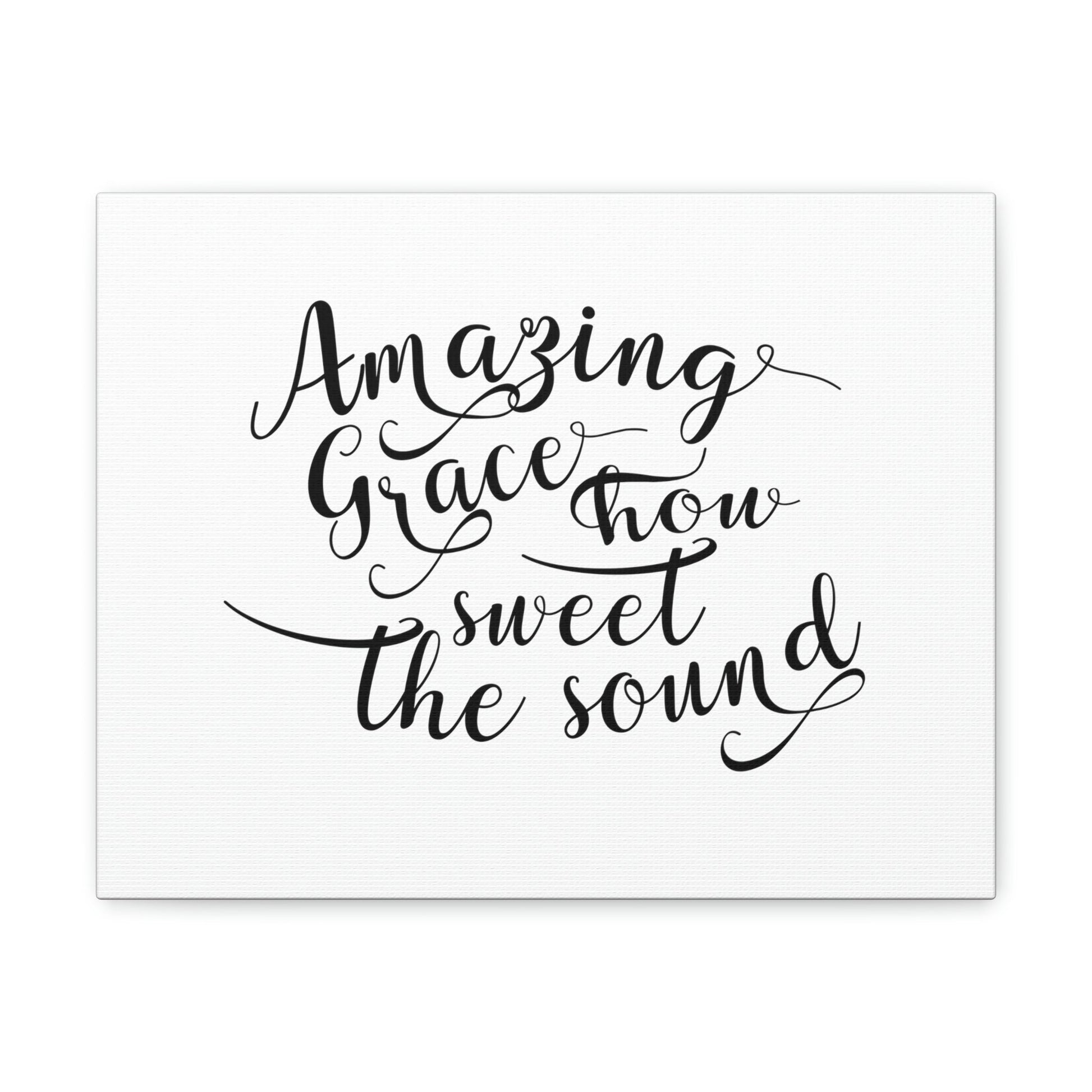 Thou Sweet The Sound Hebrews 4:16 Christian Wall Art Bible Verse Print Ready to Hang Unframed-Express Your Love Gifts