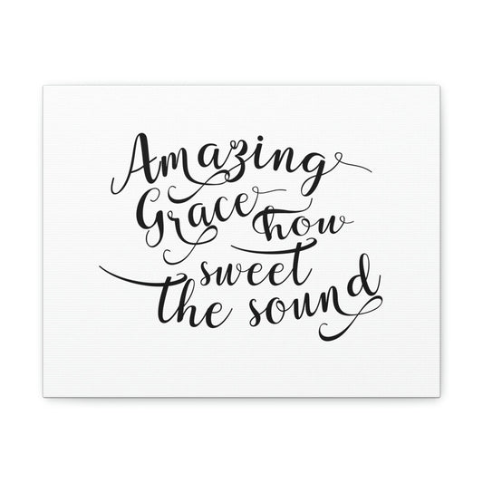 Thou Sweet The Sound Hebrews 4:16 Christian Wall Art Bible Verse Print Ready to Hang Unframed-Express Your Love Gifts