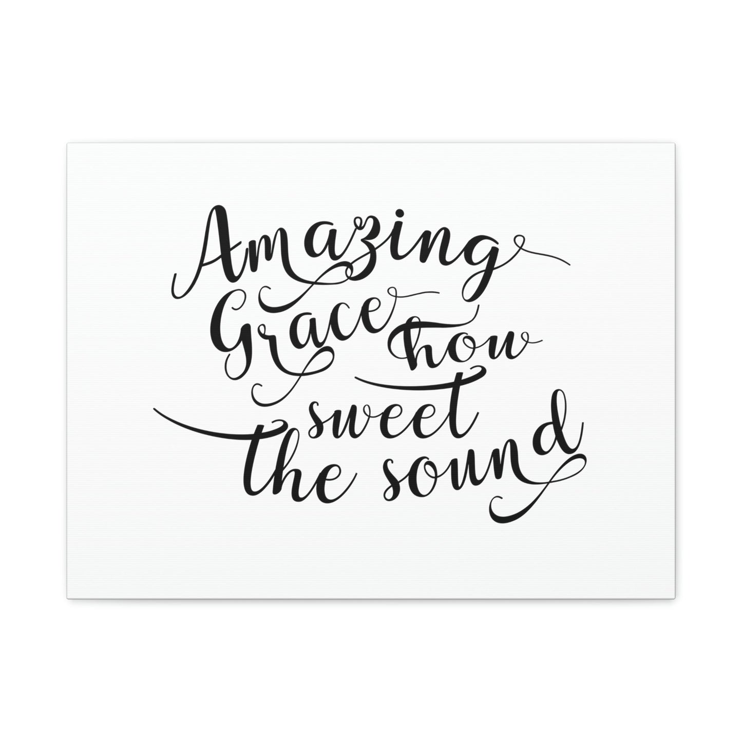 Thou Sweet The Sound Hebrews 4:16 Christian Wall Art Bible Verse Print Ready to Hang Unframed-Express Your Love Gifts