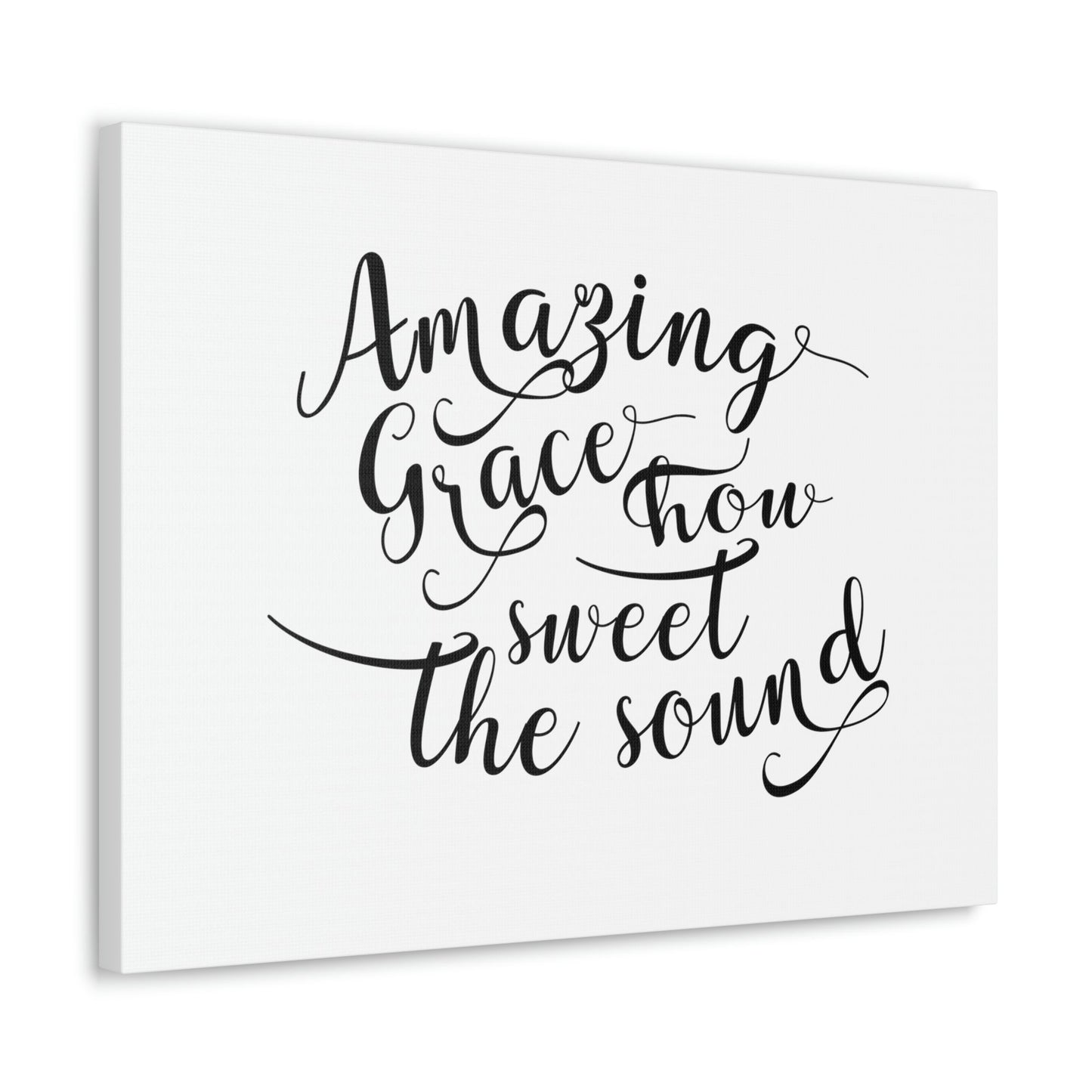 Thou Sweet The Sound Hebrews 4:16 Christian Wall Art Bible Verse Print Ready to Hang Unframed-Express Your Love Gifts