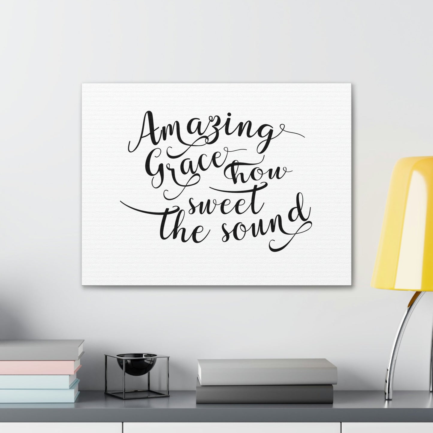 Thou Sweet The Sound Hebrews 4:16 Christian Wall Art Bible Verse Print Ready to Hang Unframed-Express Your Love Gifts