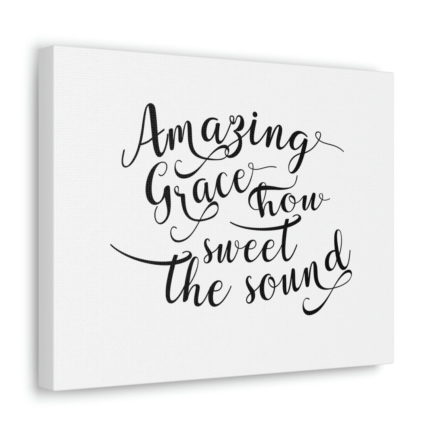 Thou Sweet The Sound Hebrews 4:16 Christian Wall Art Bible Verse Print Ready to Hang Unframed-Express Your Love Gifts