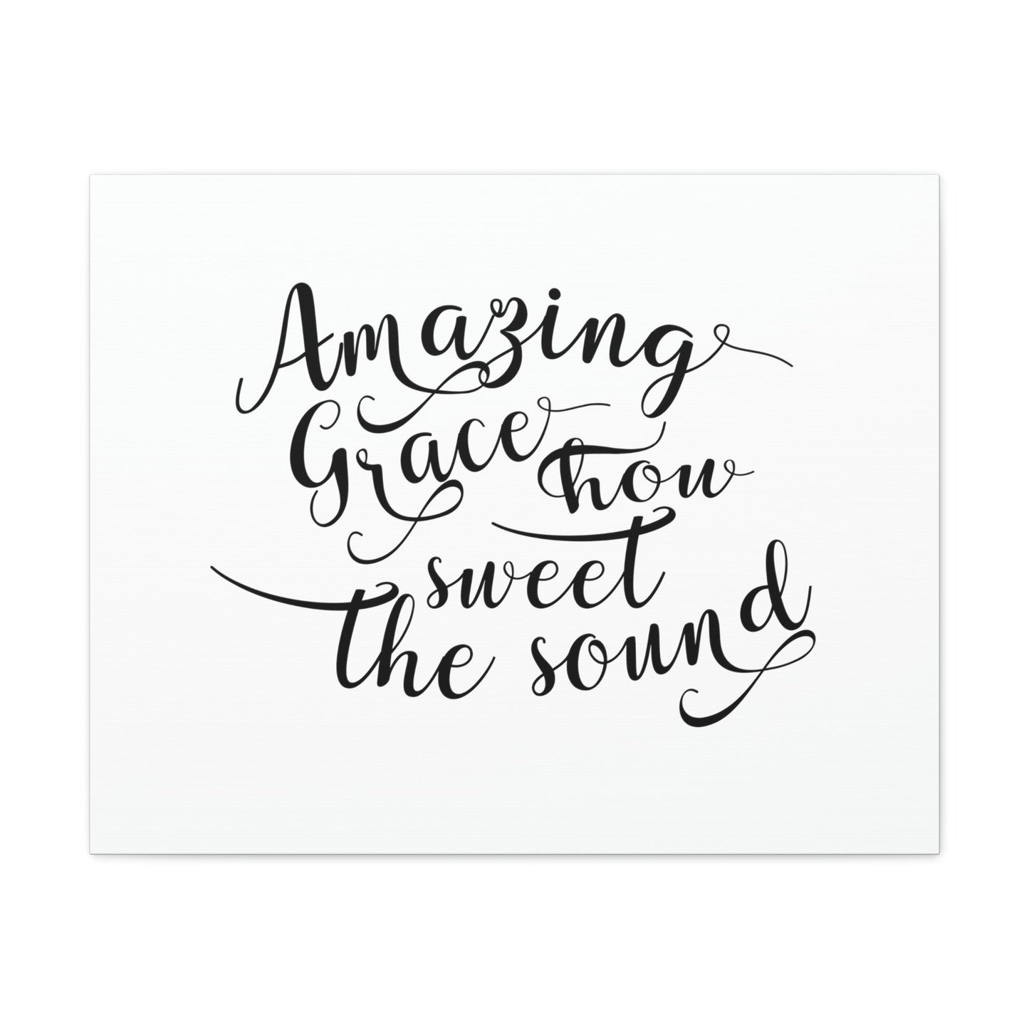 Thou Sweet The Sound Hebrews 4:16 Christian Wall Art Bible Verse Print Ready to Hang Unframed-Express Your Love Gifts