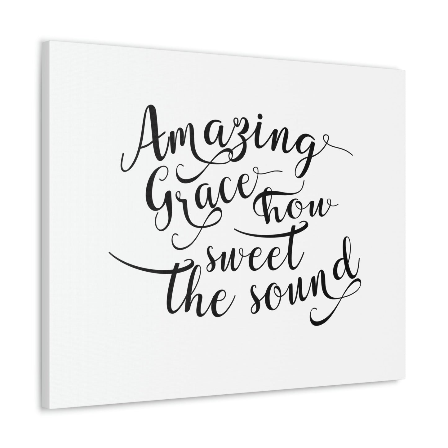 Thou Sweet The Sound Hebrews 4:16 Christian Wall Art Bible Verse Print Ready to Hang Unframed-Express Your Love Gifts