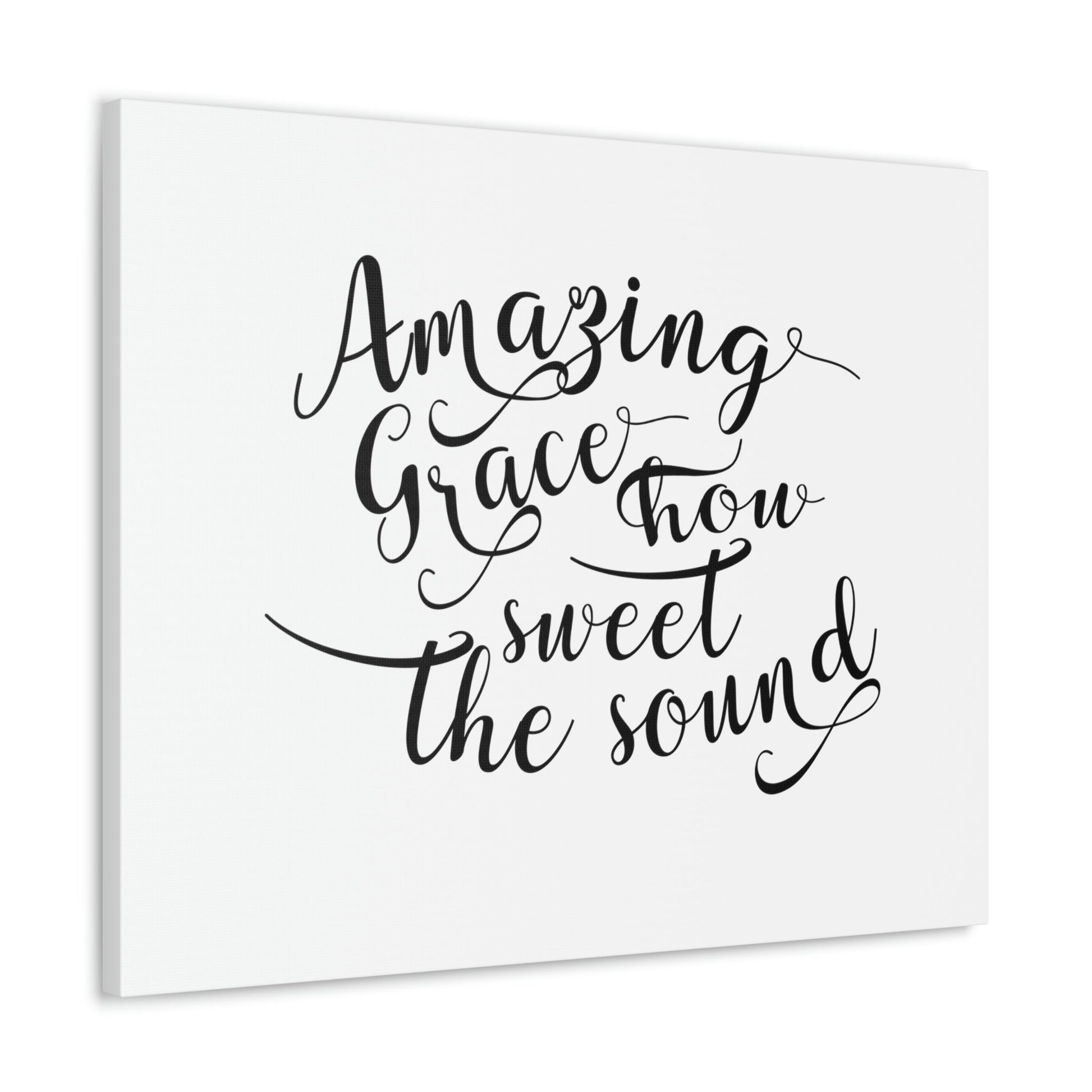 Thou Sweet The Sound Hebrews 4:16 Christian Wall Art Bible Verse Print Ready to Hang Unframed-Express Your Love Gifts