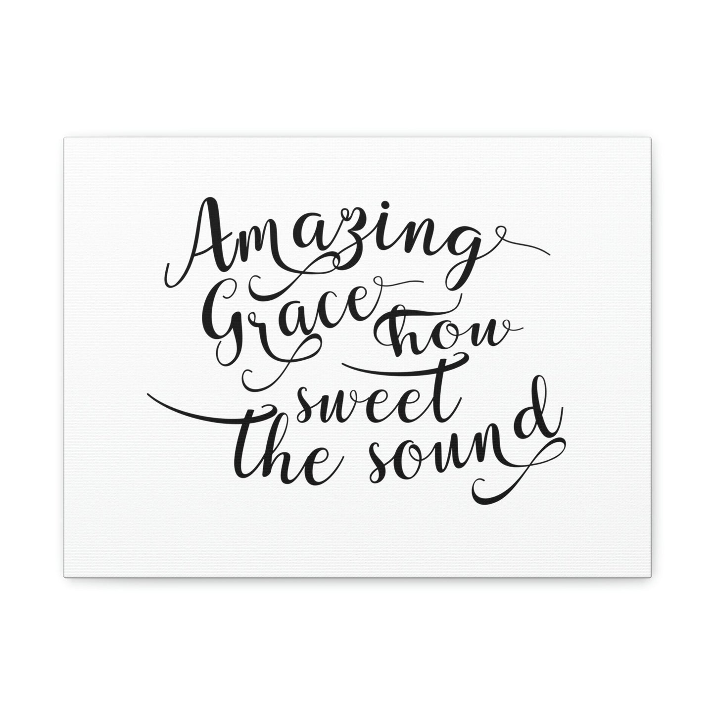 Thou Sweet The Sound Hebrews 4:16 Christian Wall Art Bible Verse Print Ready to Hang Unframed-Express Your Love Gifts