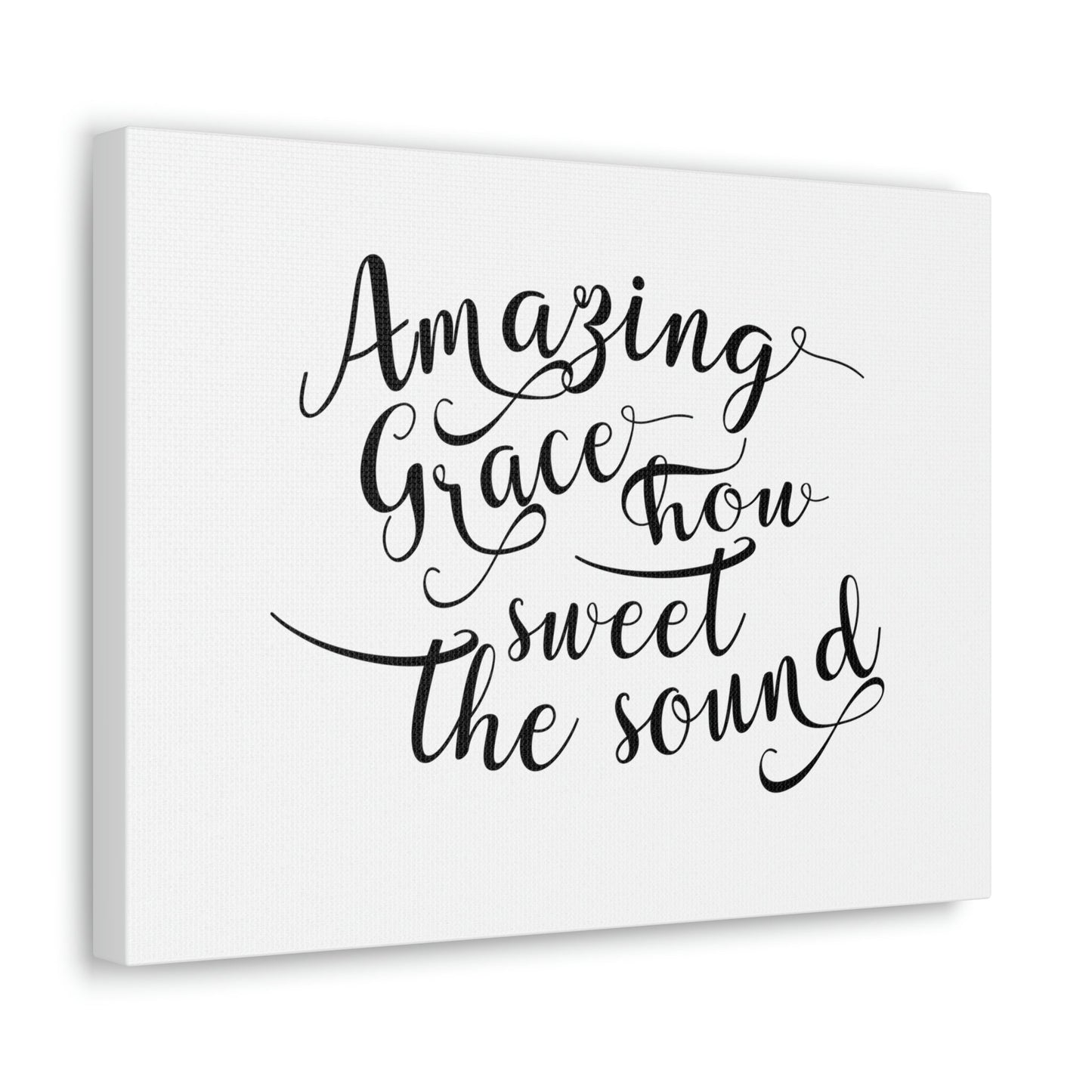 Thou Sweet The Sound Hebrews 4:16 Christian Wall Art Bible Verse Print Ready to Hang Unframed-Express Your Love Gifts