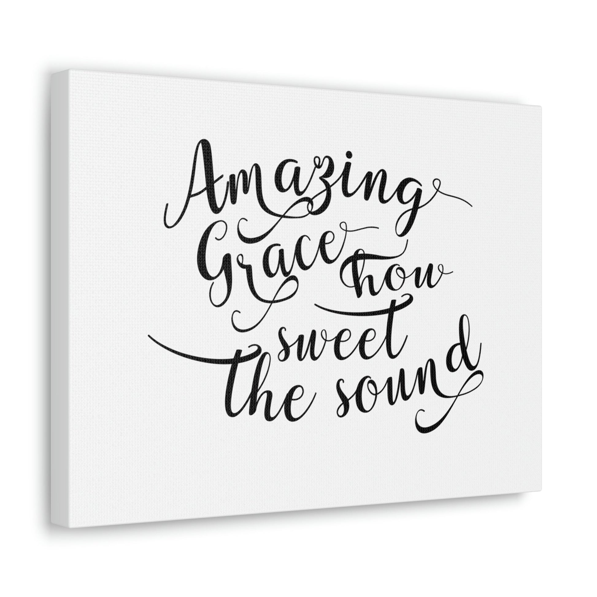 Thou Sweet The Sound Hebrews 4:16 Christian Wall Art Bible Verse Print Ready to Hang Unframed-Express Your Love Gifts