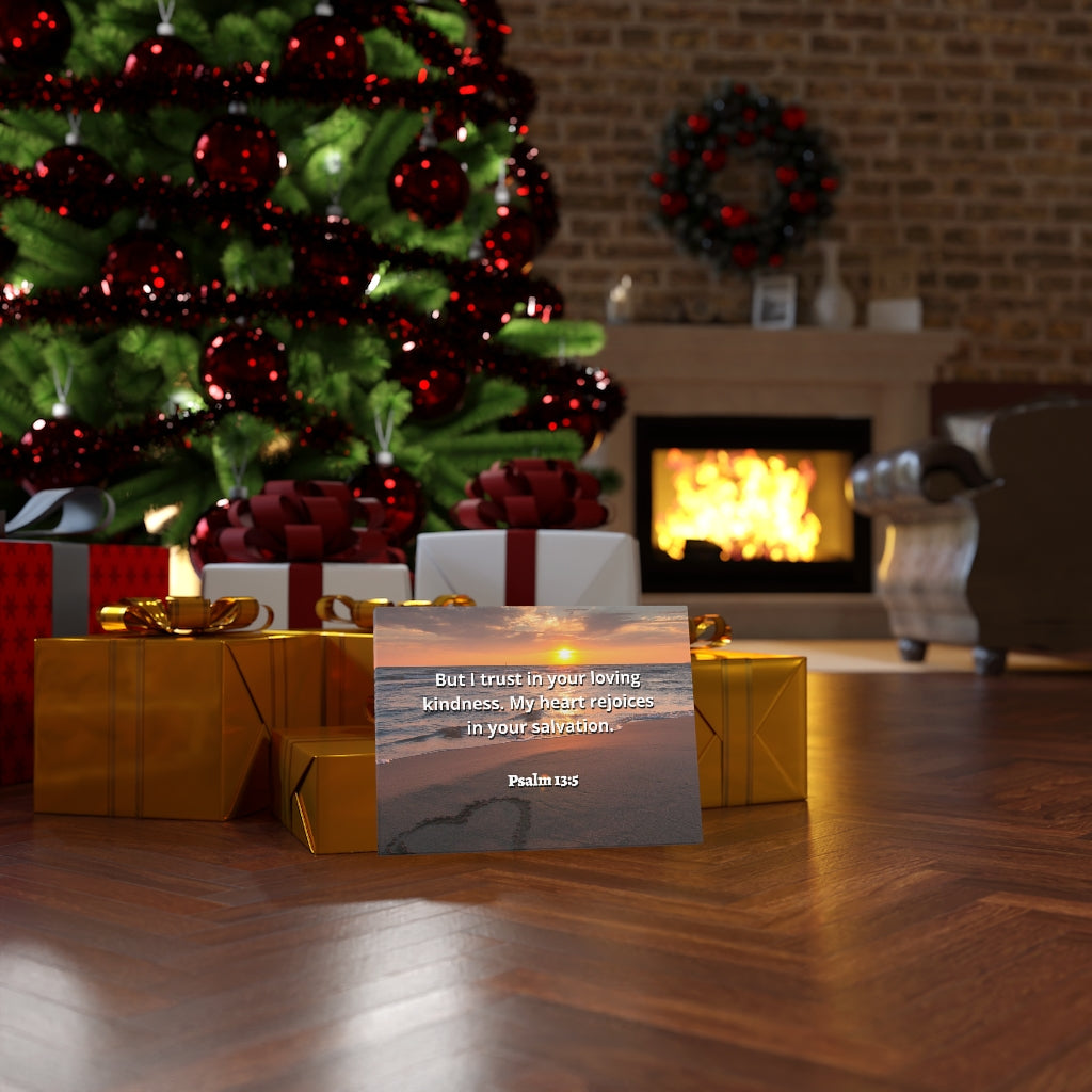 Thy Salvation Psalm 13:5 Bible Verse Canvas Christian Wall Art Ready to Hang Unframed-Express Your Love Gifts