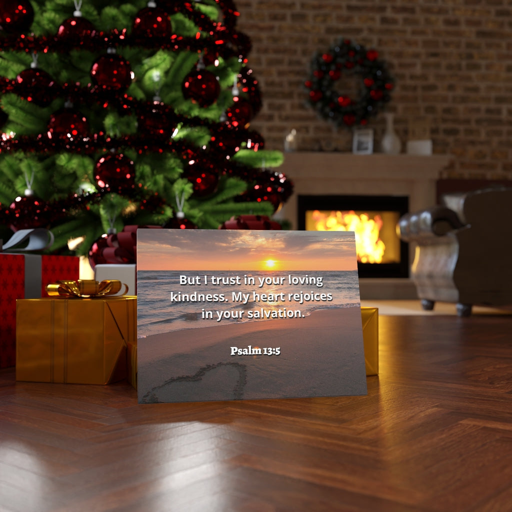 Thy Salvation Psalm 13:5 Bible Verse Canvas Christian Wall Art Ready to Hang Unframed-Express Your Love Gifts