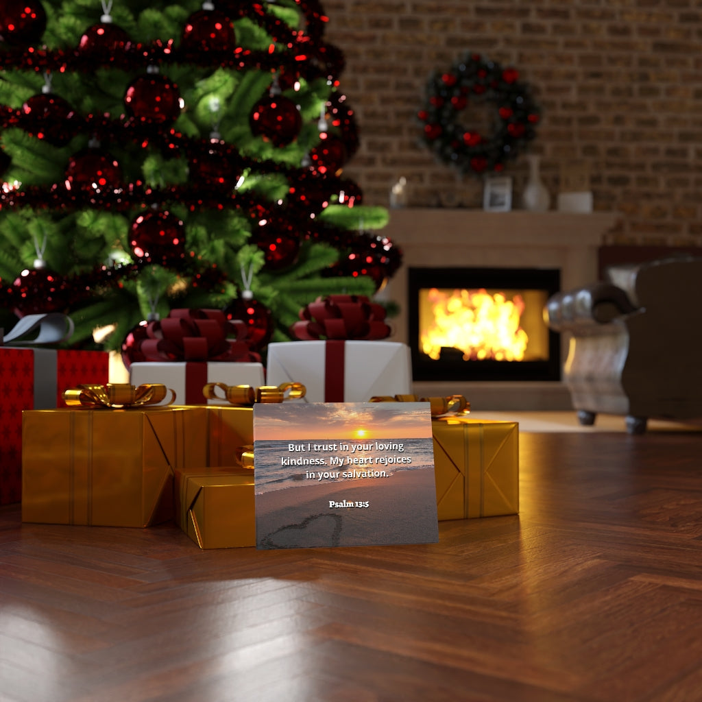 Thy Salvation Psalm 13:5 Bible Verse Canvas Christian Wall Art Ready to Hang Unframed-Express Your Love Gifts