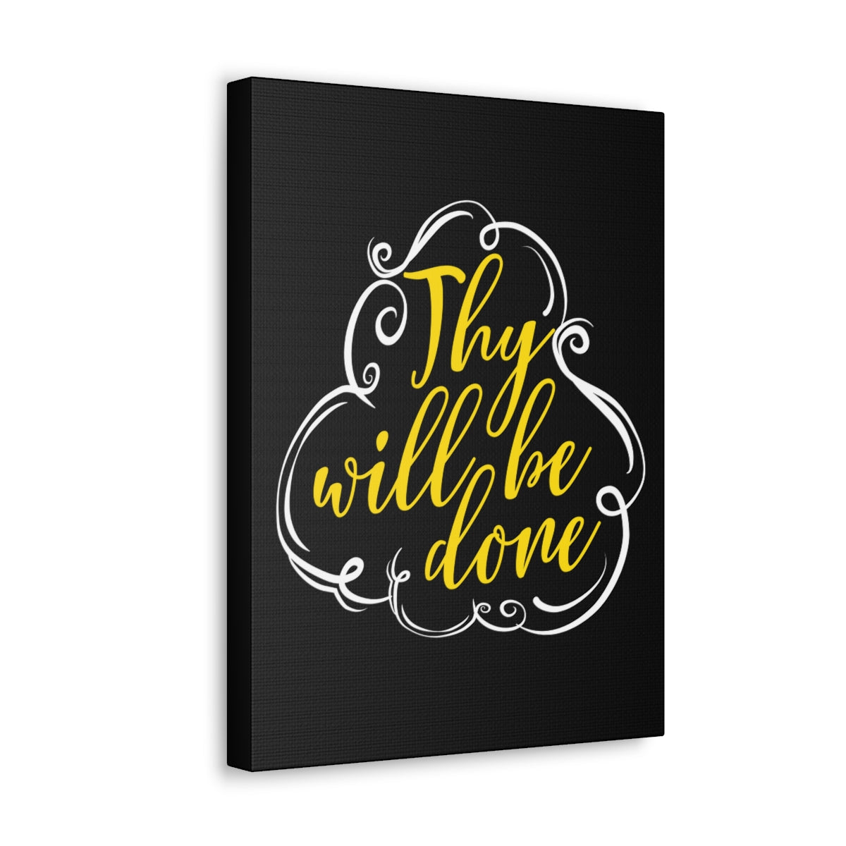 Scripture Walls Thy Will Be Done Matthew 6:10 Christian Wall Art Print Ready to Hang Unframed-Express Your Love Gifts