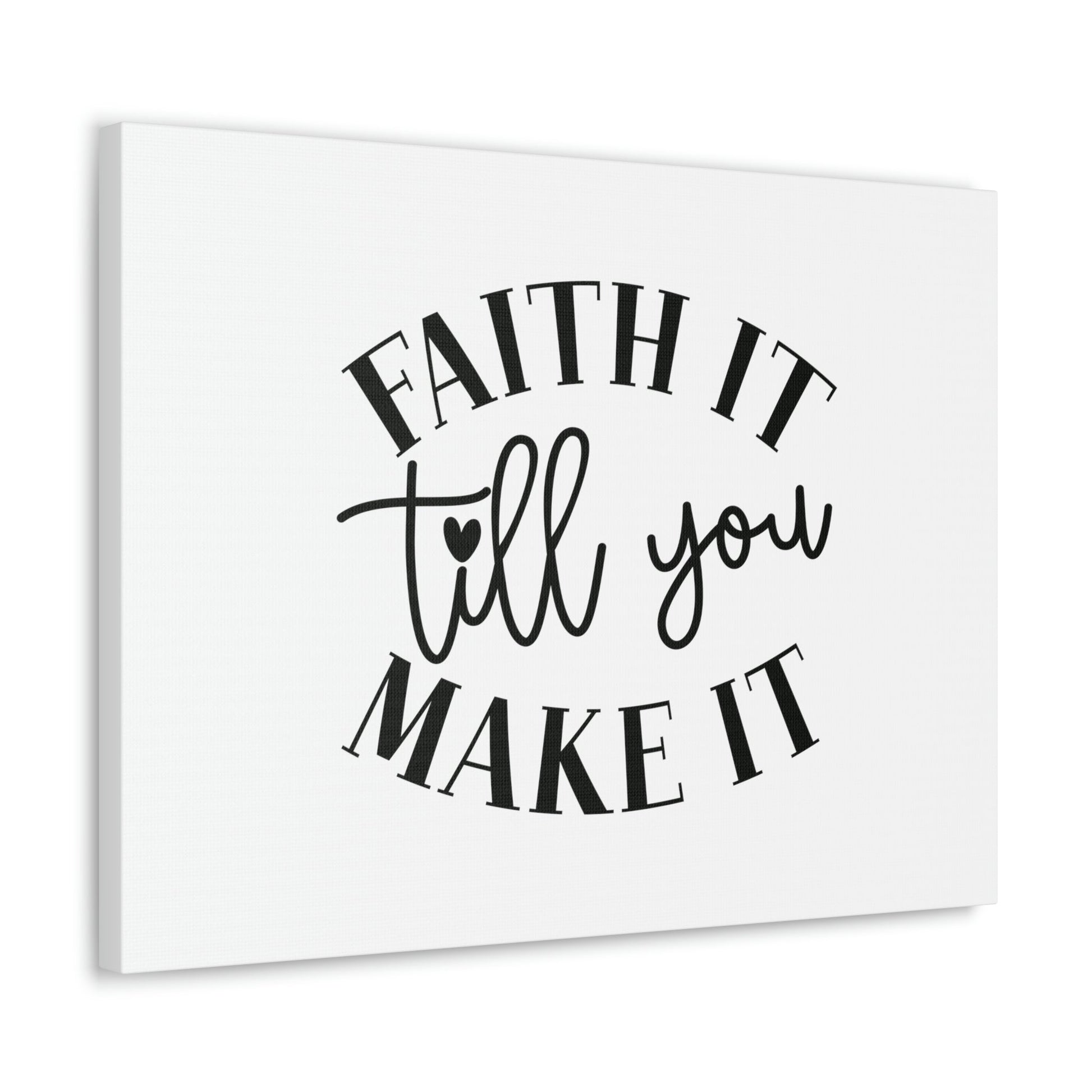 Till You Make It 2 Corinthians 5:7 Small Heart Christian Wall Art Bible Verse Print Ready to Hang Unframed-Express Your Love Gifts