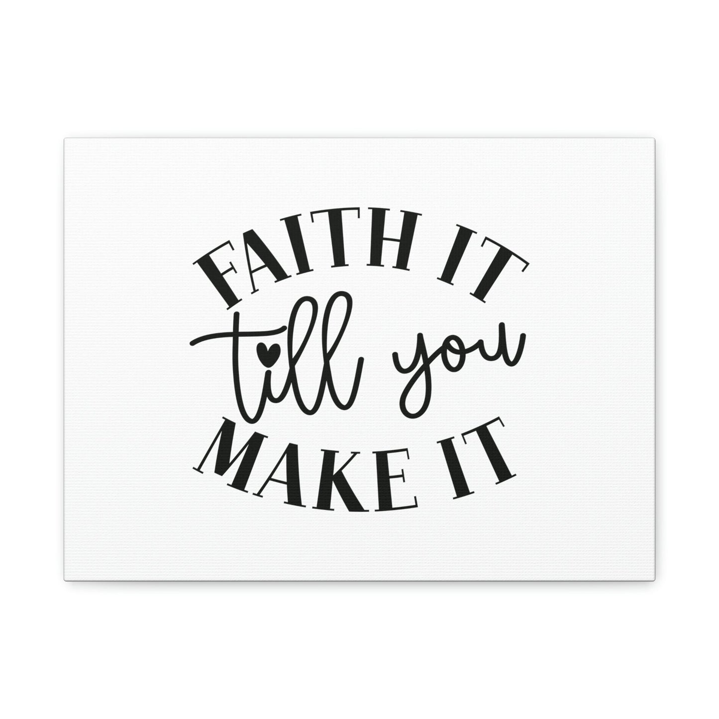 Till You Make It 2 Corinthians 5:7 Small Heart Christian Wall Art Bible Verse Print Ready to Hang Unframed-Express Your Love Gifts