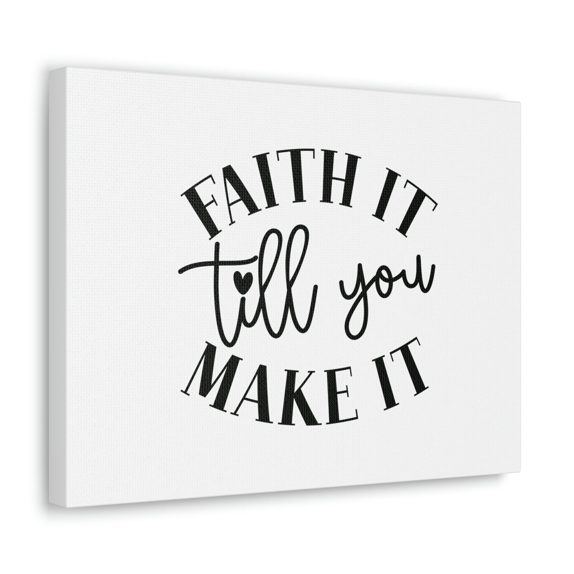 Till You Make It 2 Corinthians 5:7 Small Heart Christian Wall Art Bible Verse Print Ready to Hang Unframed-Express Your Love Gifts
