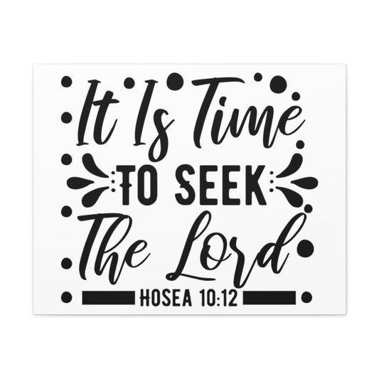 Time To Seek Hosea 10:12 Christian Wall Art Print Ready to Hang Unframed-Express Your Love Gifts