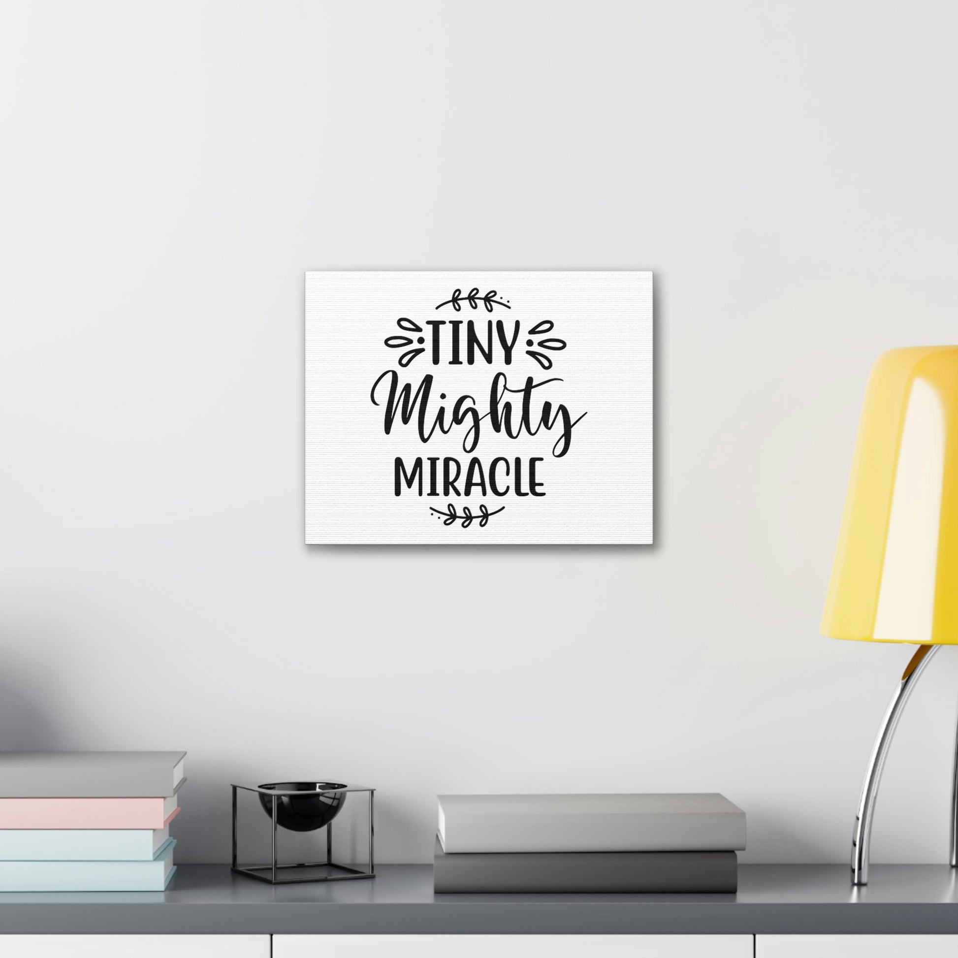 Scripture Walls Tiny Mighty Miracle Deuteronomy 10:21 Christian Wall Art Print Ready to Hang Unframed-Express Your Love Gifts