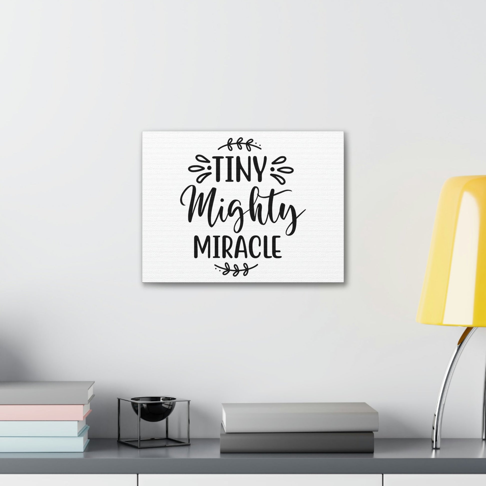 Scripture Walls Tiny Mighty Miracle Deuteronomy 10:21 Christian Wall Art Print Ready to Hang Unframed-Express Your Love Gifts