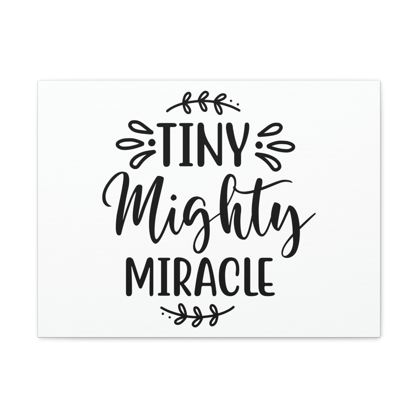 Scripture Walls Tiny Mighty Miracle Deuteronomy 10:21 Christian Wall Art Print Ready to Hang Unframed-Express Your Love Gifts