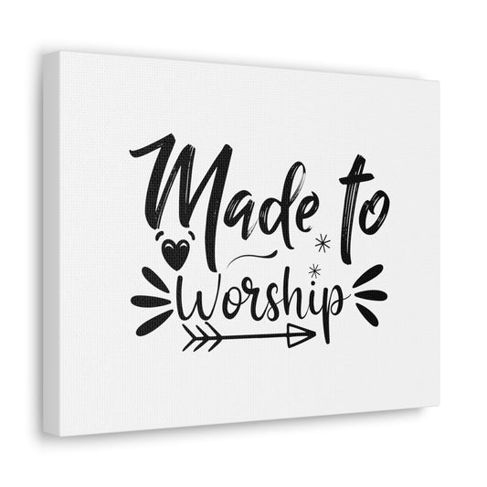 To Worship Arrow Psalm 95:6 Christian Wall Art Bible Verse Print Ready to Hang Unframed-Express Your Love Gifts