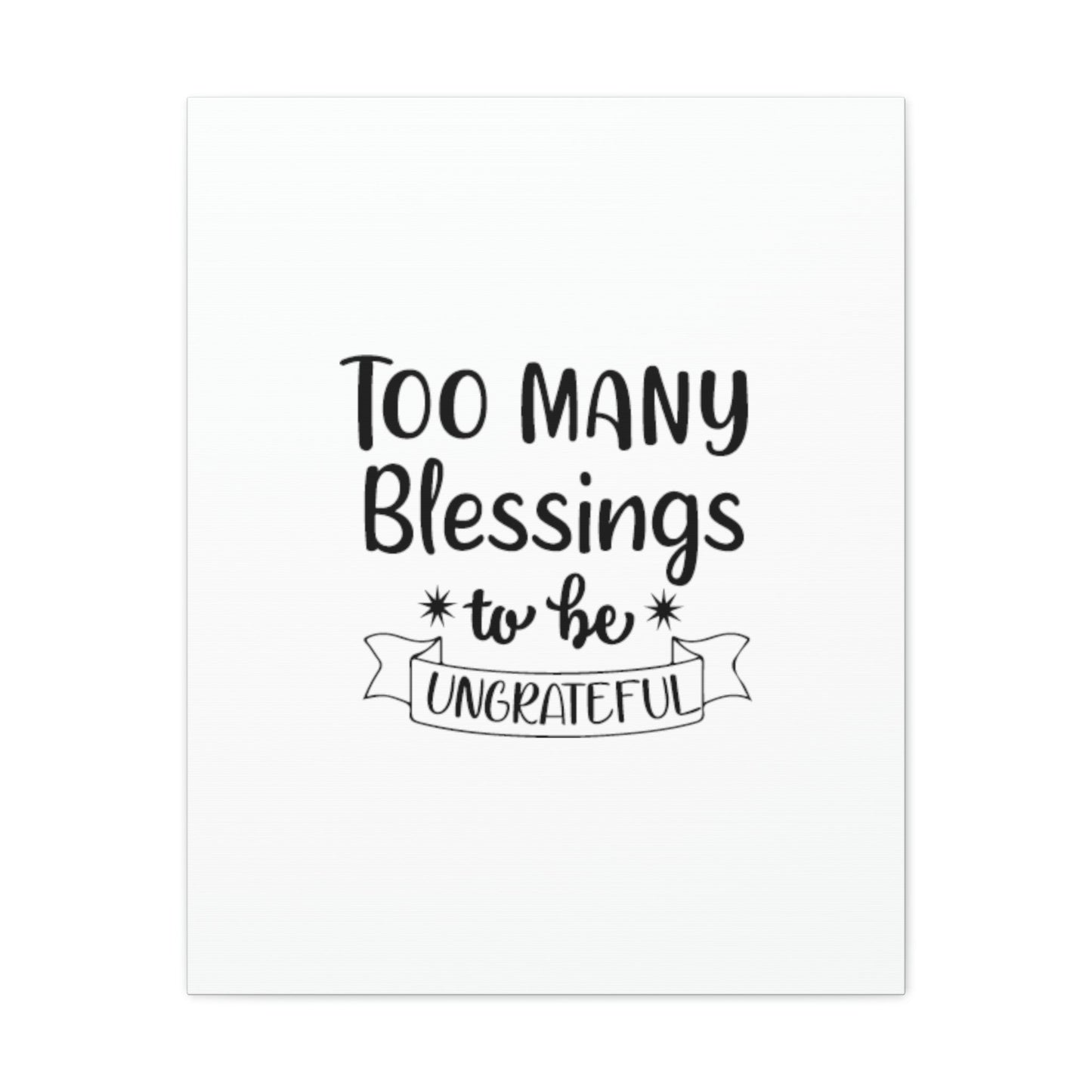 Too Many Blessings James 1:17 Christian Wall Art Bible Verse Print Ready to Hang Unframed-Express Your Love Gifts