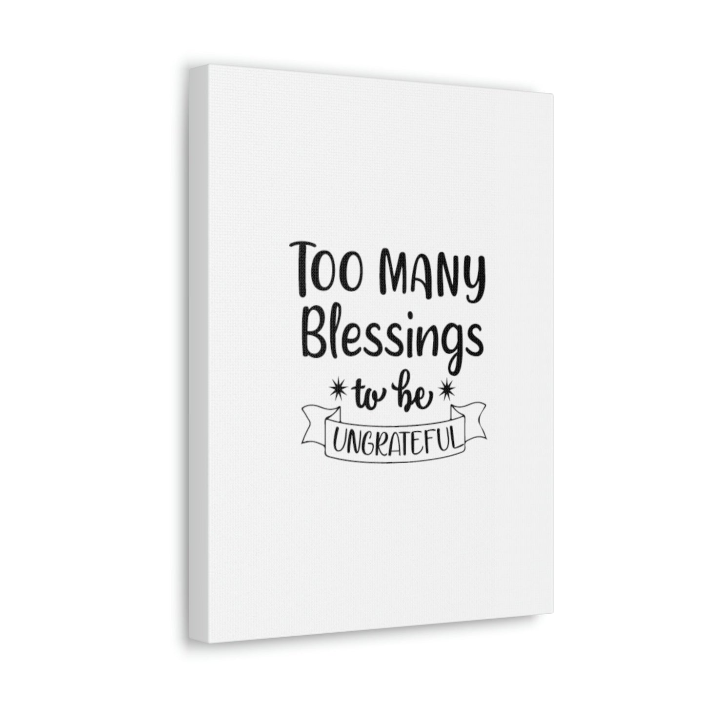 Too Many Blessings James 1:17 Christian Wall Art Bible Verse Print Ready to Hang Unframed-Express Your Love Gifts