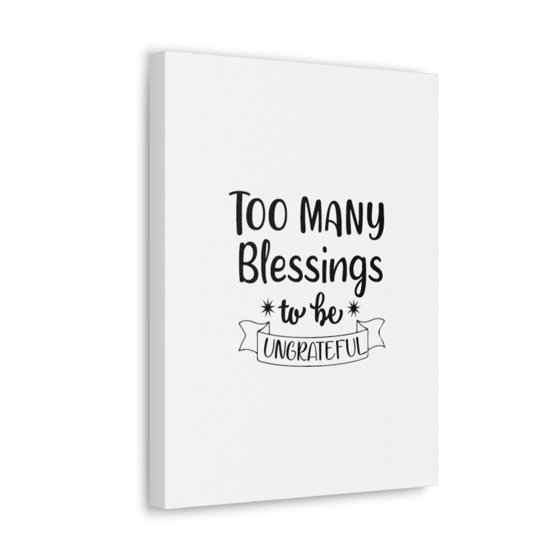 Too Many Blessings James 1:17 Christian Wall Art Bible Verse Print Ready to Hang Unframed-Express Your Love Gifts