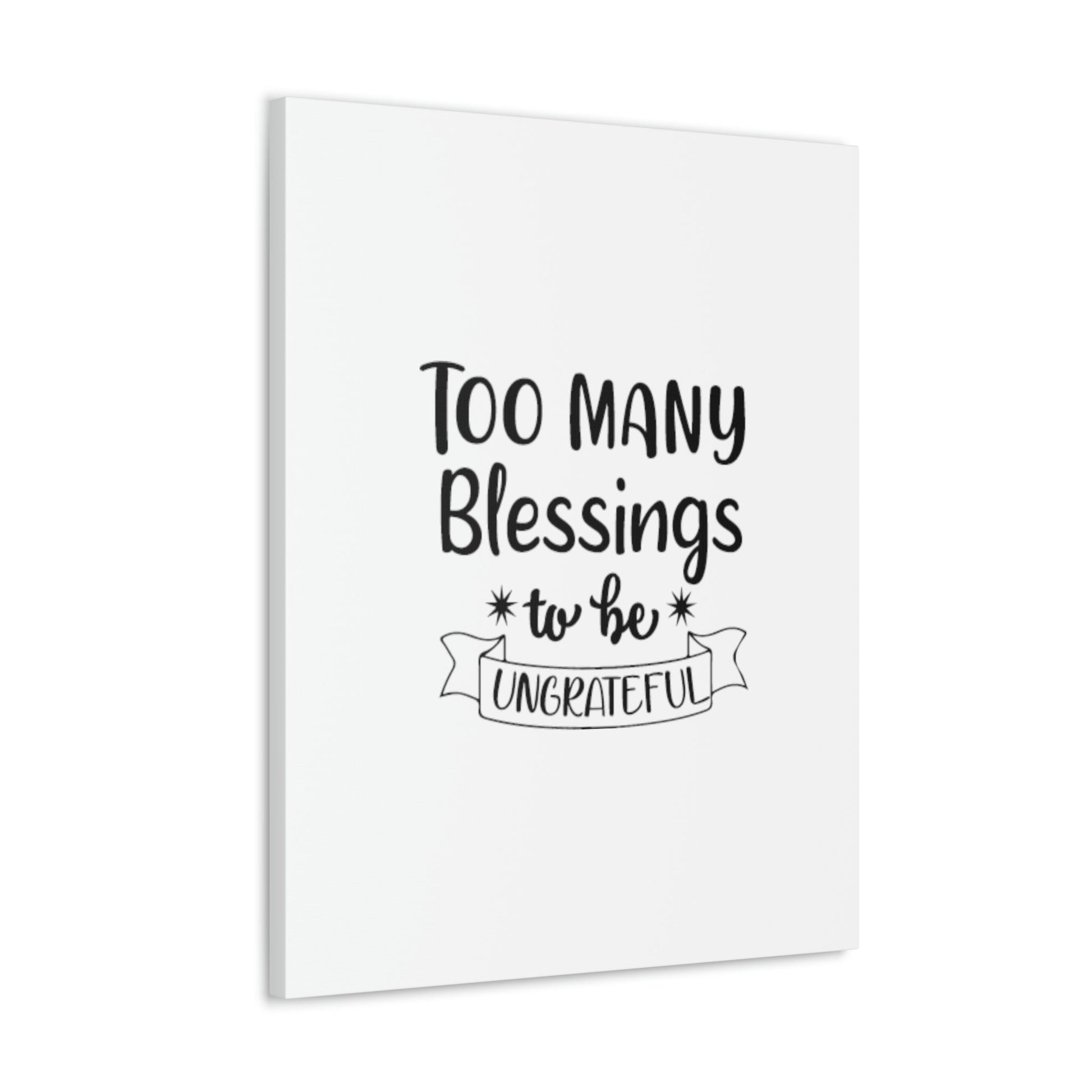 Too Many Blessings James 1:17 Christian Wall Art Bible Verse Print Ready to Hang Unframed-Express Your Love Gifts