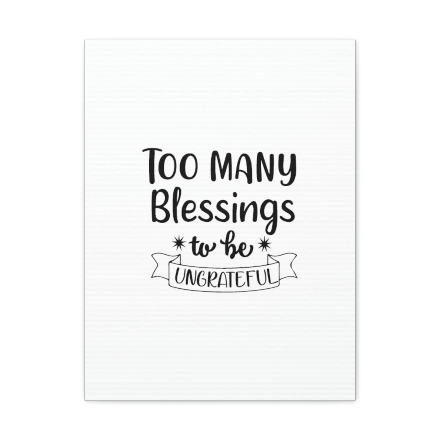 Too Many Blessings James 1:17 Christian Wall Art Bible Verse Print Ready to Hang Unframed-Express Your Love Gifts