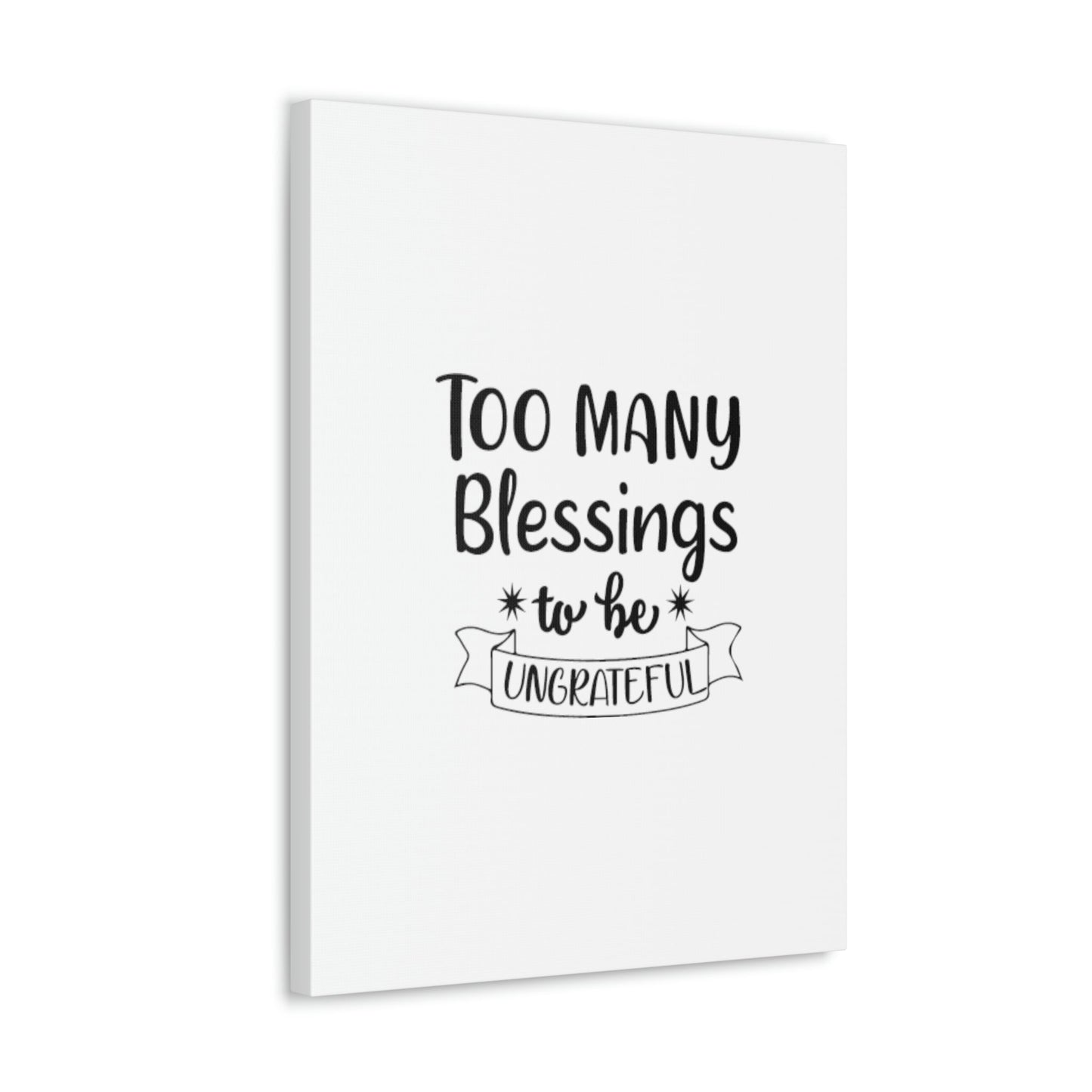 Too Many Blessings James 1:17 Christian Wall Art Bible Verse Print Ready to Hang Unframed-Express Your Love Gifts