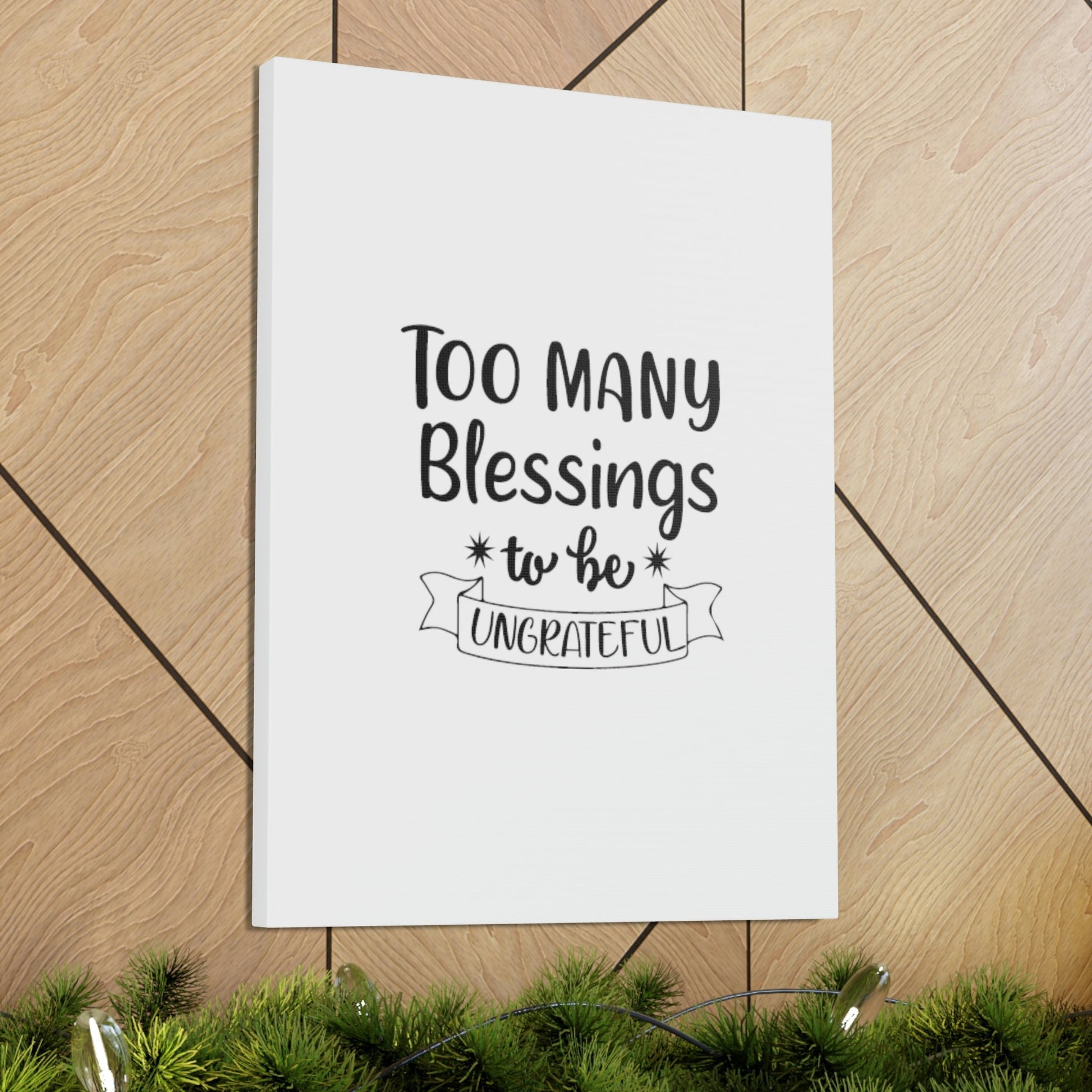 Too Many Blessings James 1:17 Christian Wall Art Bible Verse Print Ready to Hang Unframed-Express Your Love Gifts