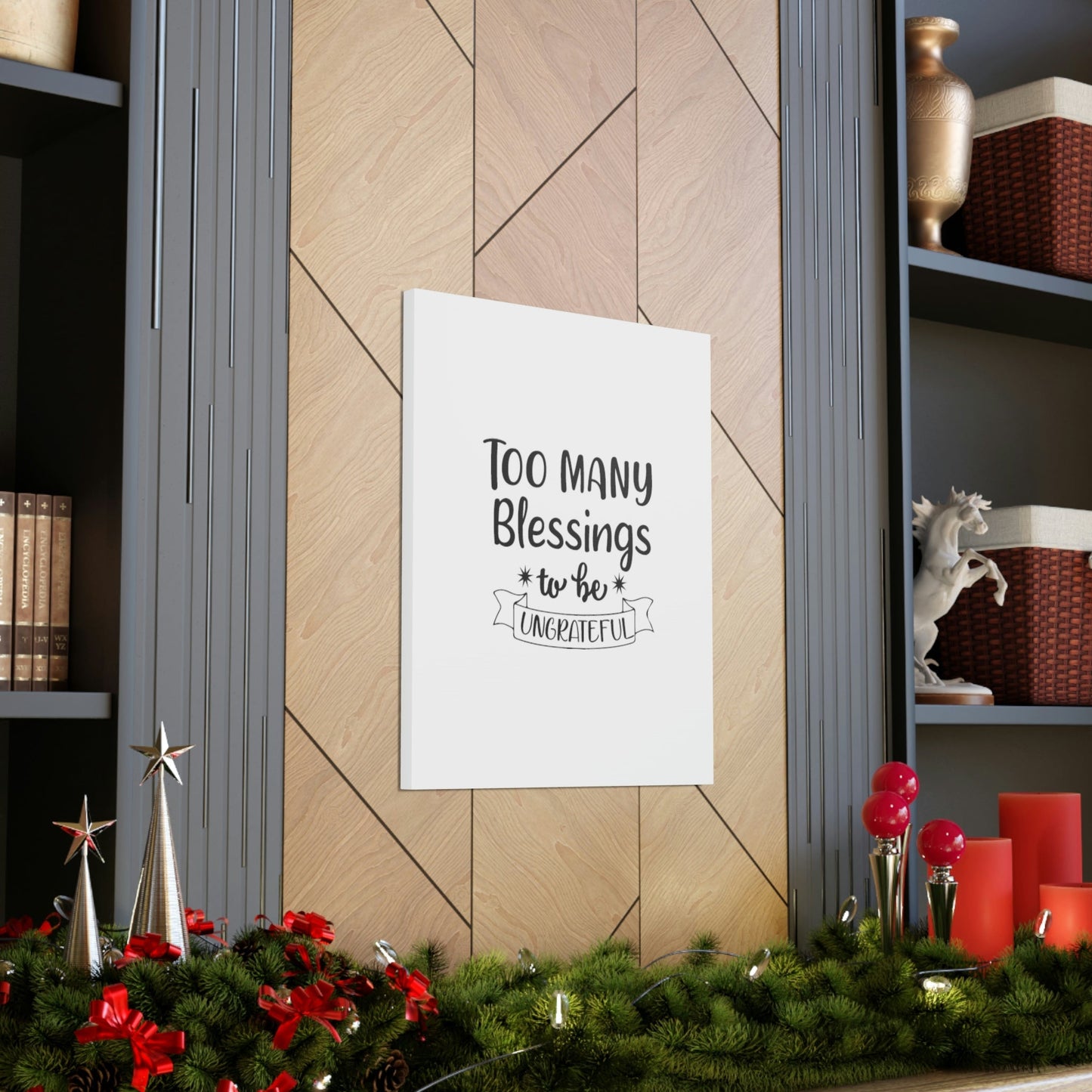 Too Many Blessings James 1:17 Christian Wall Art Bible Verse Print Ready to Hang Unframed-Express Your Love Gifts
