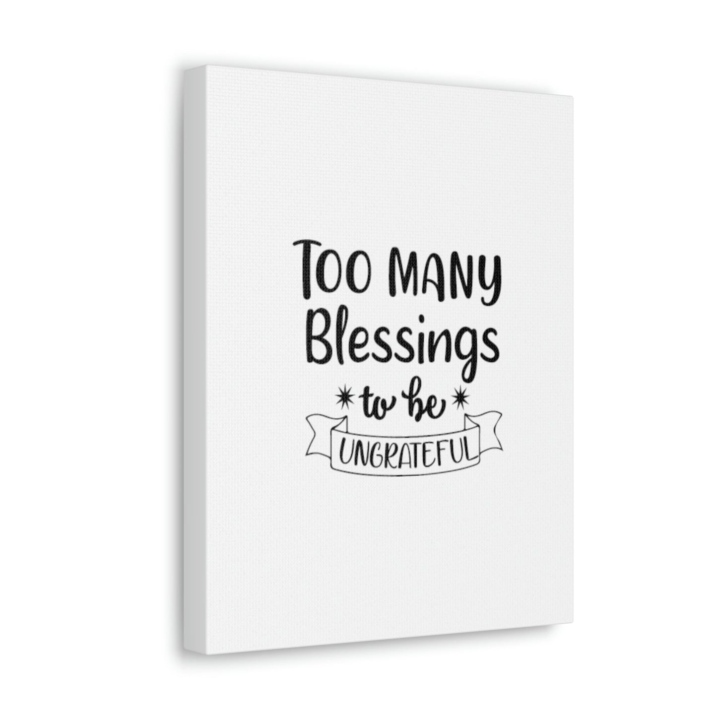 Too Many Blessings James 1:17 Christian Wall Art Bible Verse Print Ready to Hang Unframed-Express Your Love Gifts