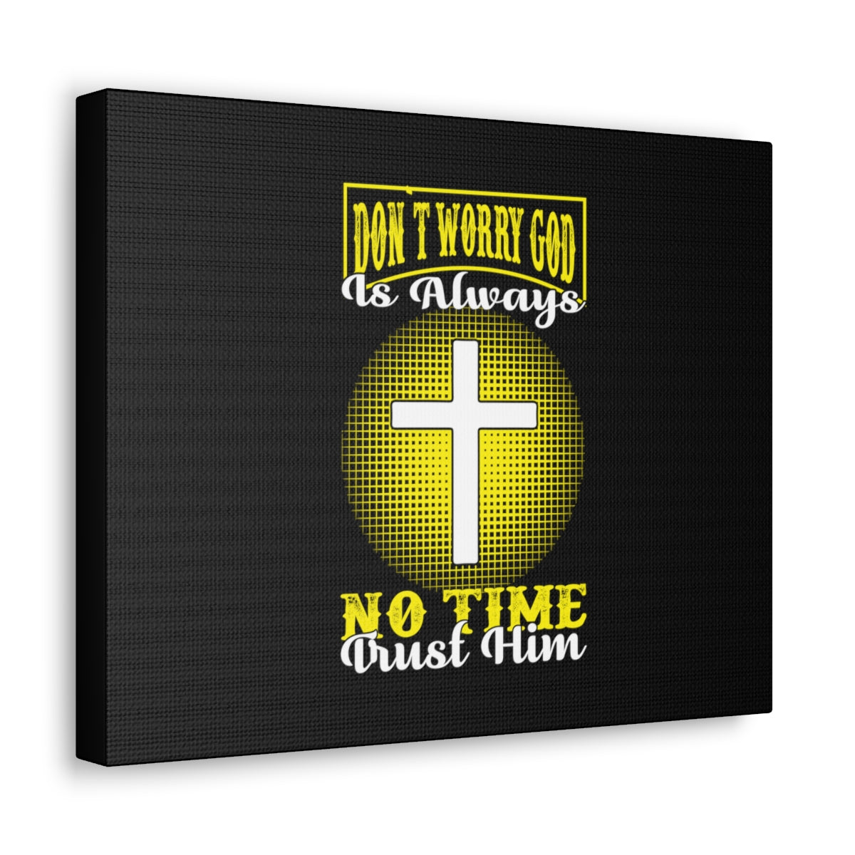 Trust Him Psalm 37:3-7 Christian Wall Art Bible Verse Print Ready to Hang Unframed-Express Your Love Gifts