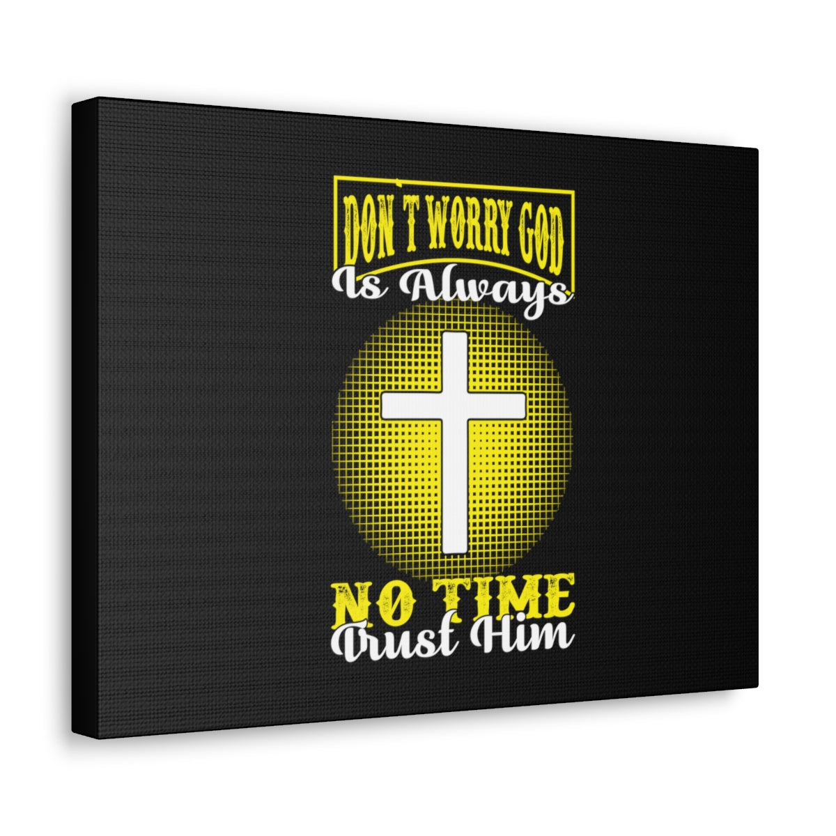 Trust Him Psalm 37:3-7 Christian Wall Art Bible Verse Print Ready to Hang Unframed-Express Your Love Gifts