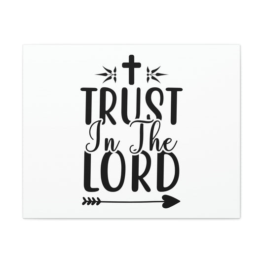 Scripture Walls Trust In The Lord Isaiah 12:2 Christian Wall Art Print Ready to Hang Unframed-Express Your Love Gifts