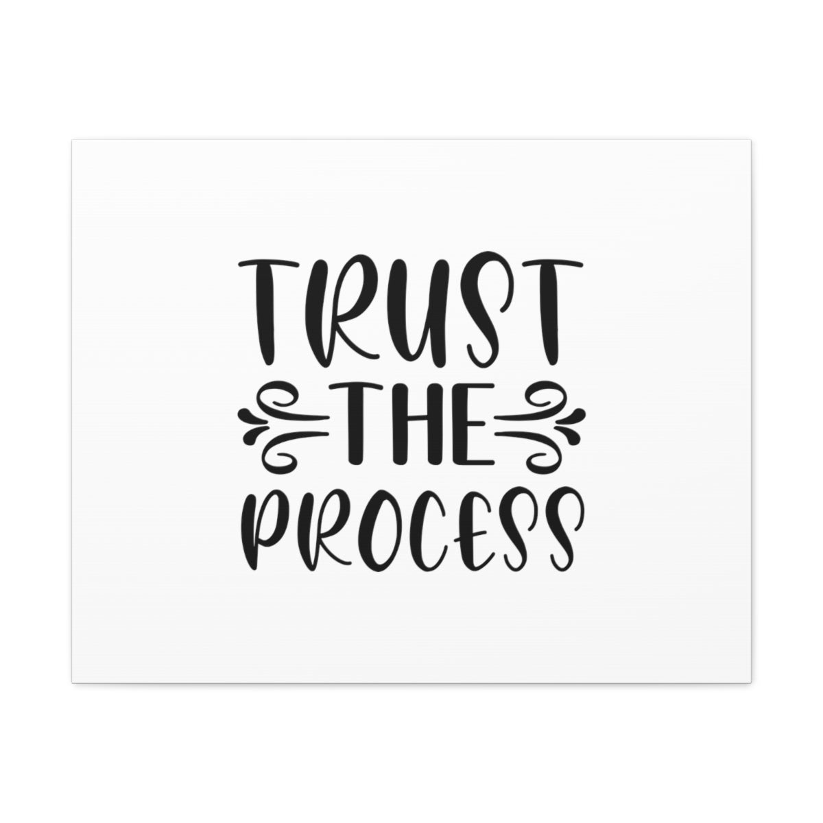Trust The Process ISAIAH 12:2 Christian Wall Art Bible Verse Print Ready to Hang Unframed-Express Your Love Gifts