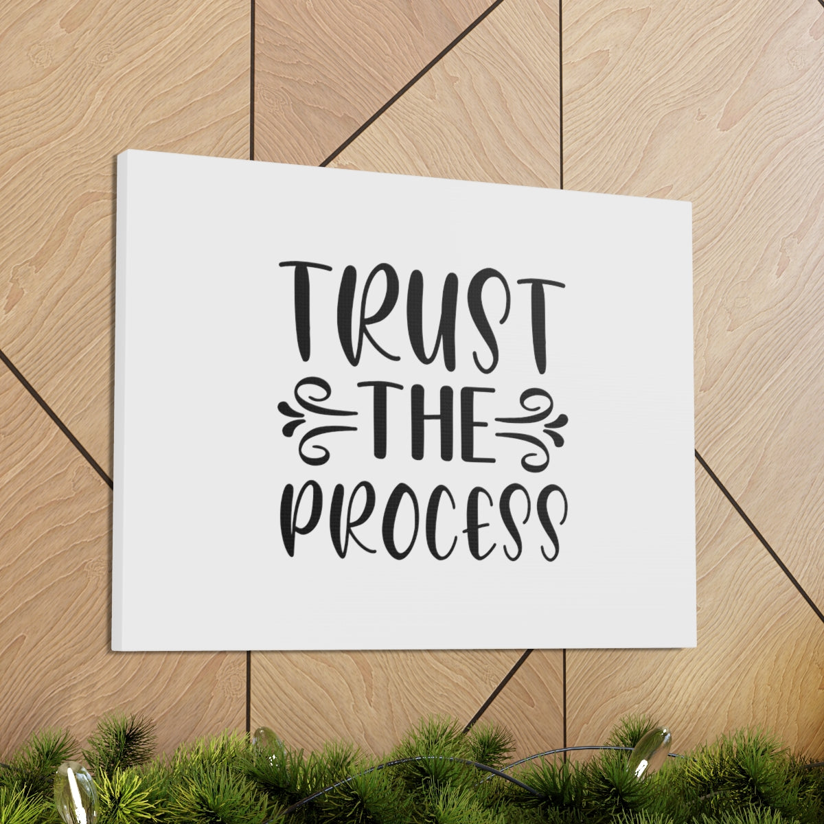 Trust The Process ISAIAH 12:2 Christian Wall Art Bible Verse Print Ready to Hang Unframed-Express Your Love Gifts