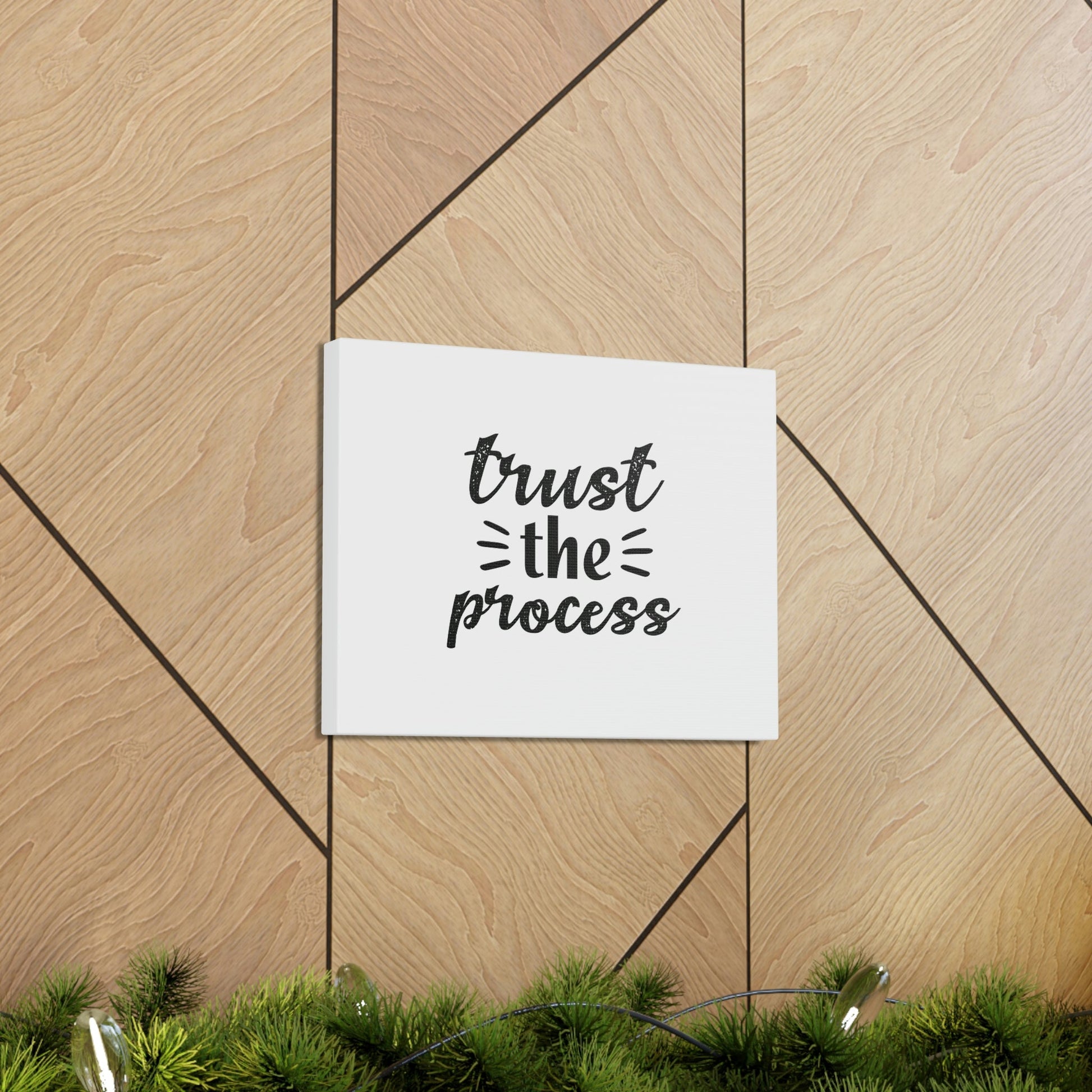 Trust The Process Proverbs 3:5 Christian Wall Art Bible Verse Print Ready to Hang Unframed-Express Your Love Gifts