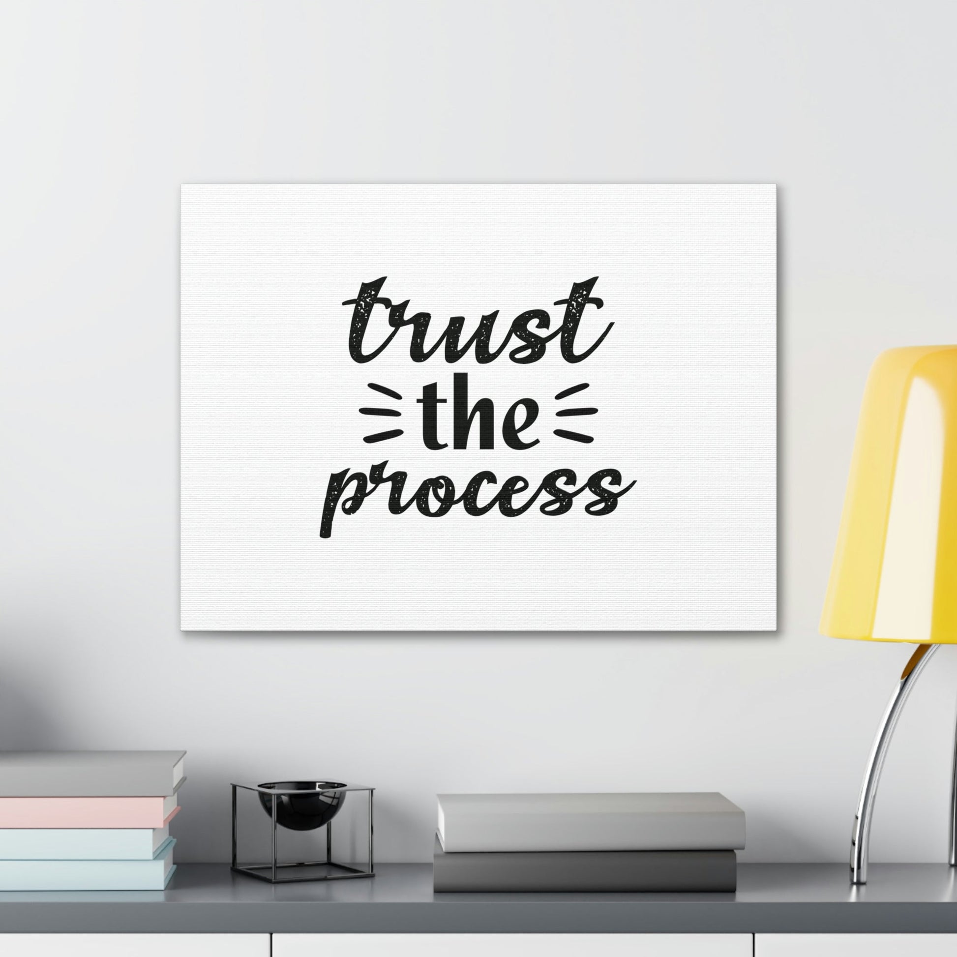 Trust The Process Proverbs 3:5 Christian Wall Art Bible Verse Print Ready to Hang Unframed-Express Your Love Gifts