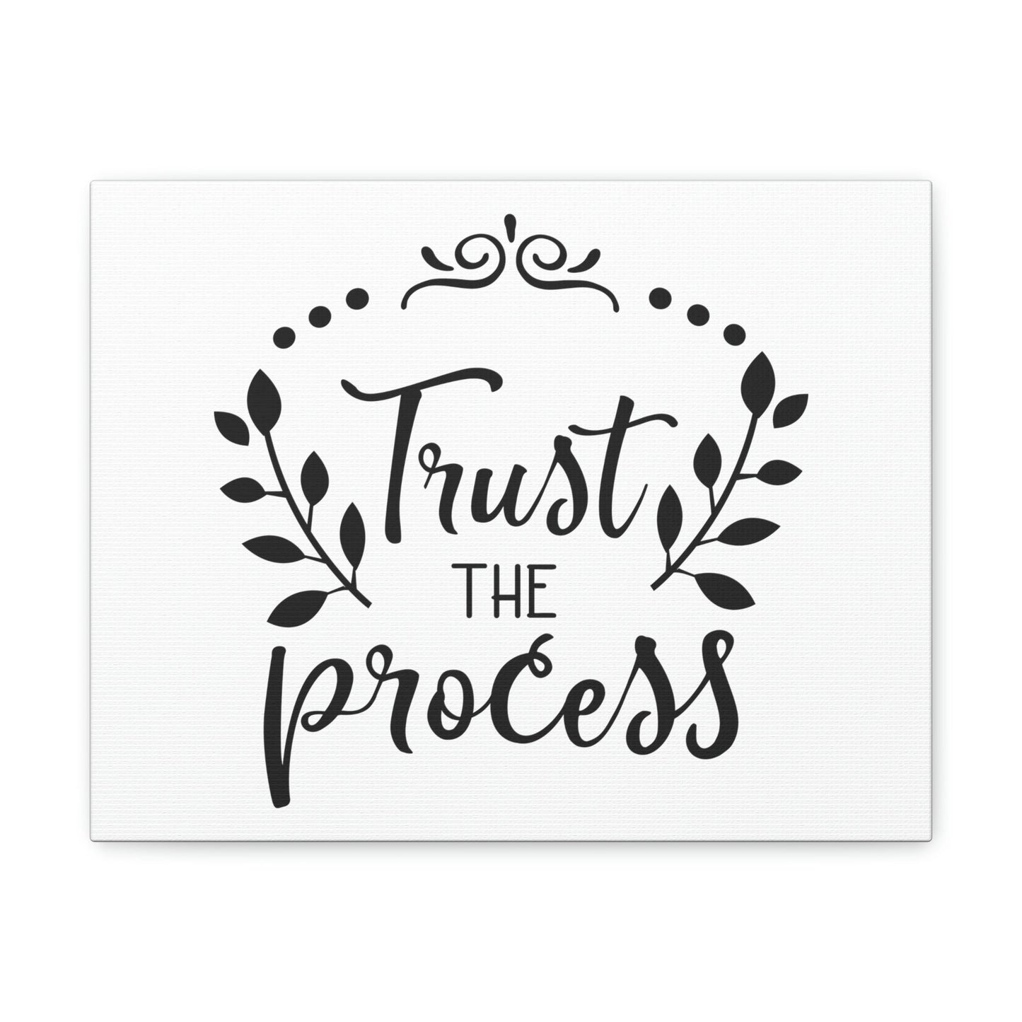 Trust The Process Psalm 37:3 Christian Wall Art Print Ready to Hang Unframed-Express Your Love Gifts
