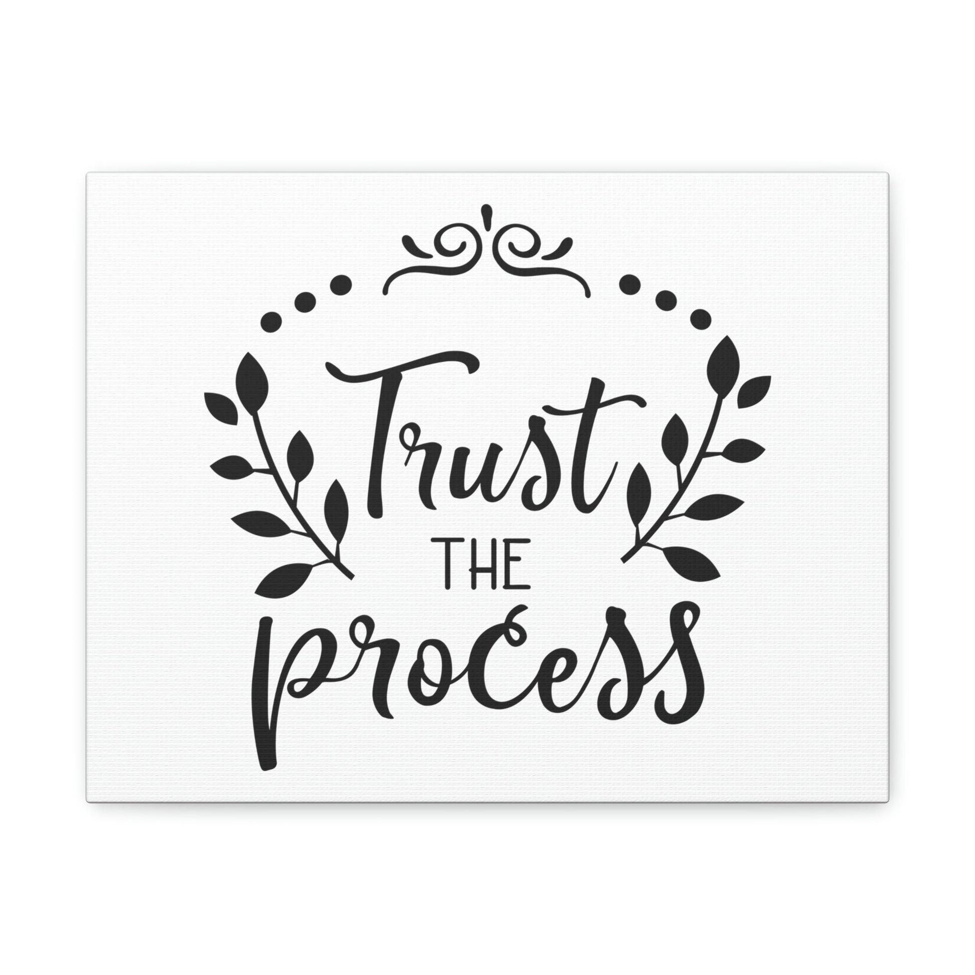 Trust The Process Psalm 37:3 Christian Wall Art Print Ready to Hang Unframed-Express Your Love Gifts