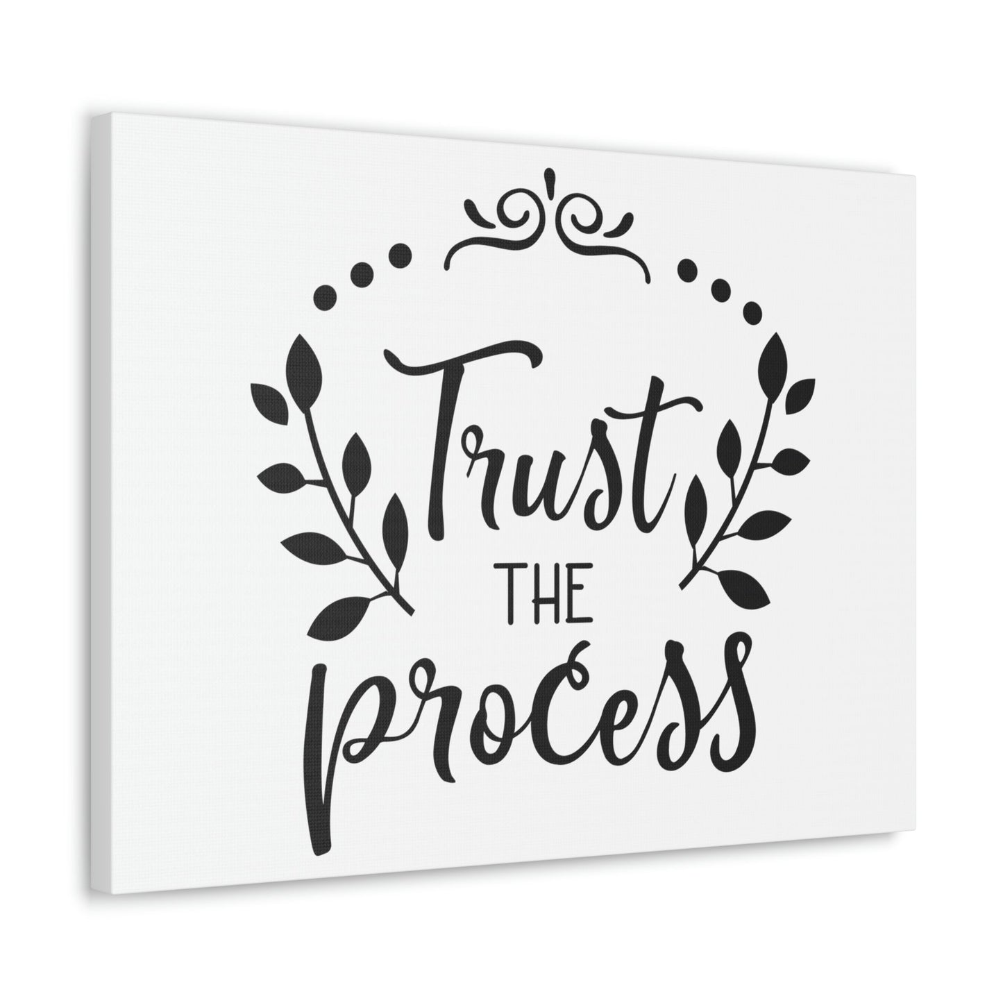Scripture Walls Trust The Process Psalm 37:3 Christian Wall Art Print Ready to Hang Unframed-Express Your Love Gifts