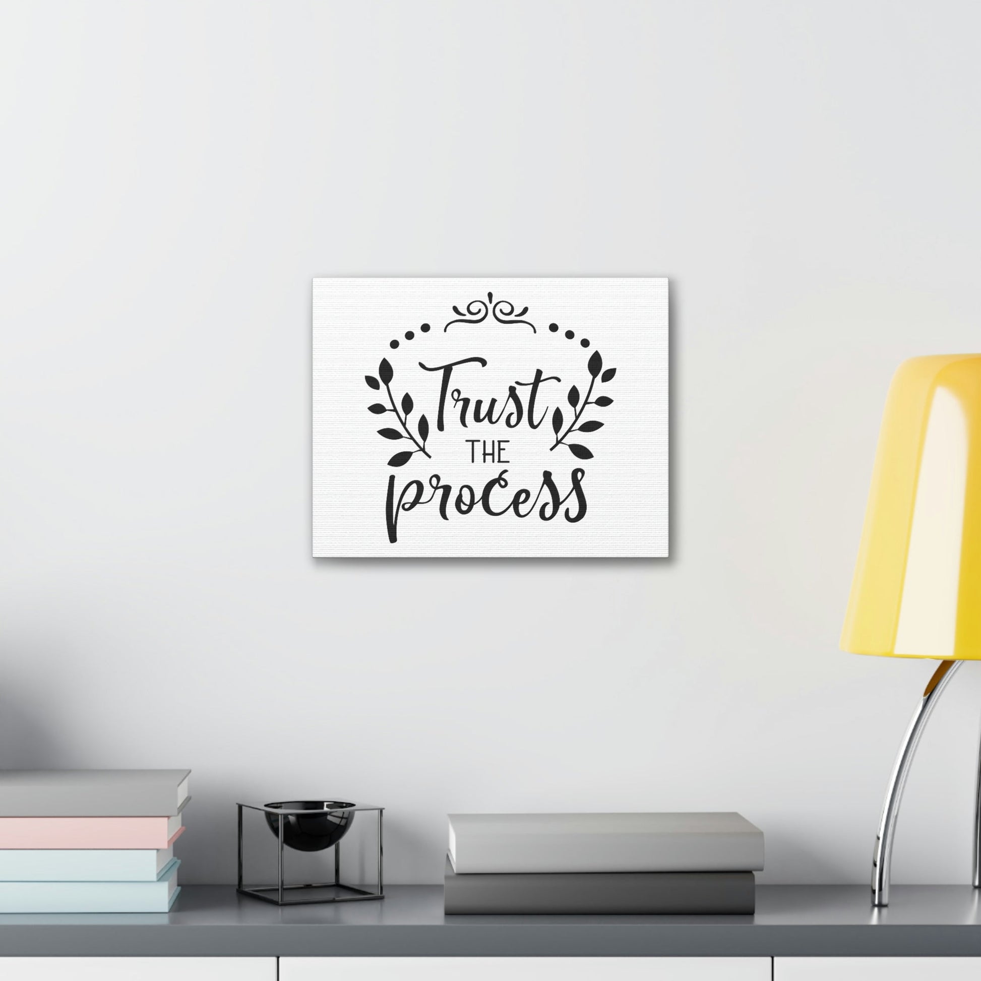 Scripture Walls Trust The Process Psalm 37:3 Christian Wall Art Print Ready to Hang Unframed-Express Your Love Gifts
