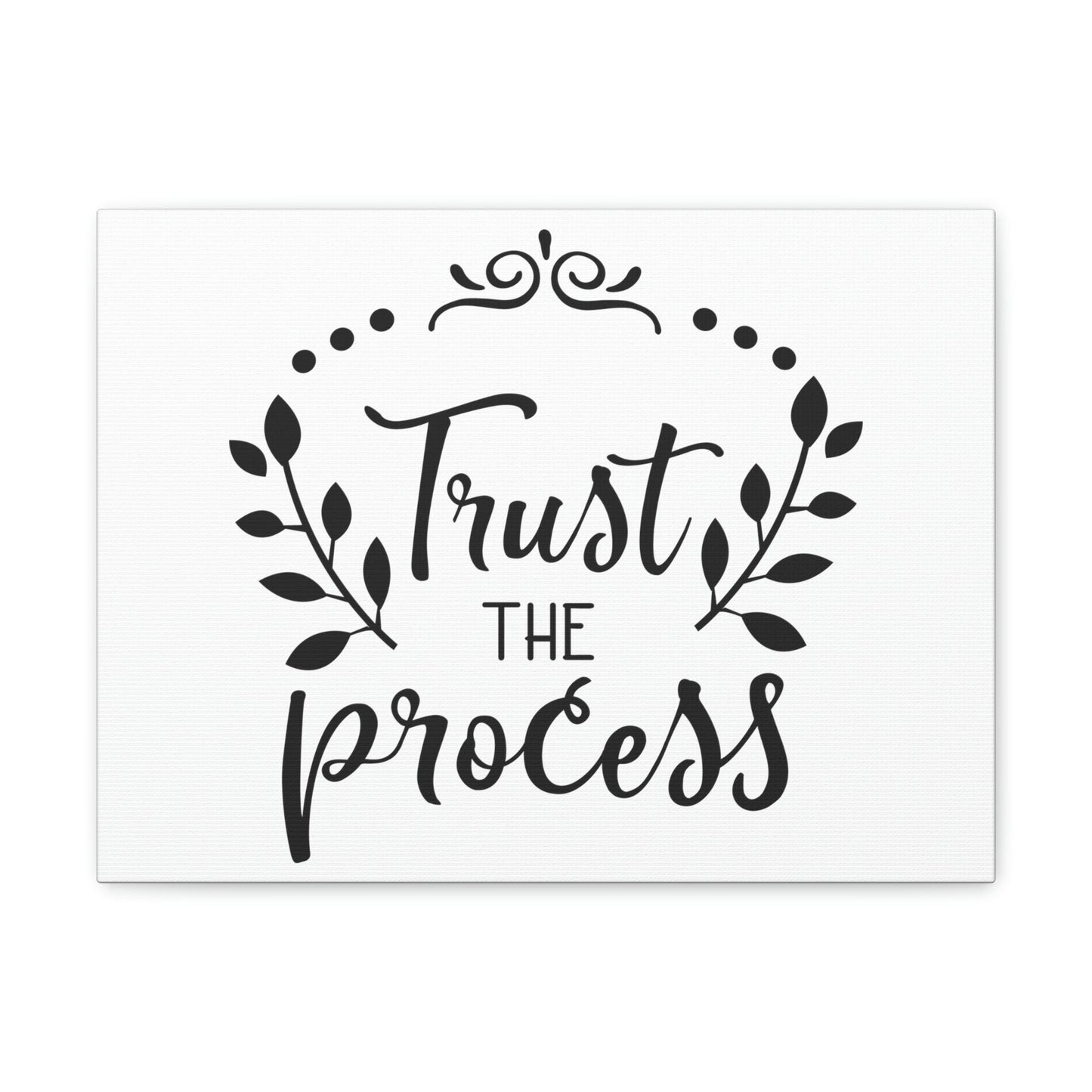 Scripture Walls Trust The Process Psalm 37:3 Christian Wall Art Print Ready to Hang Unframed-Express Your Love Gifts