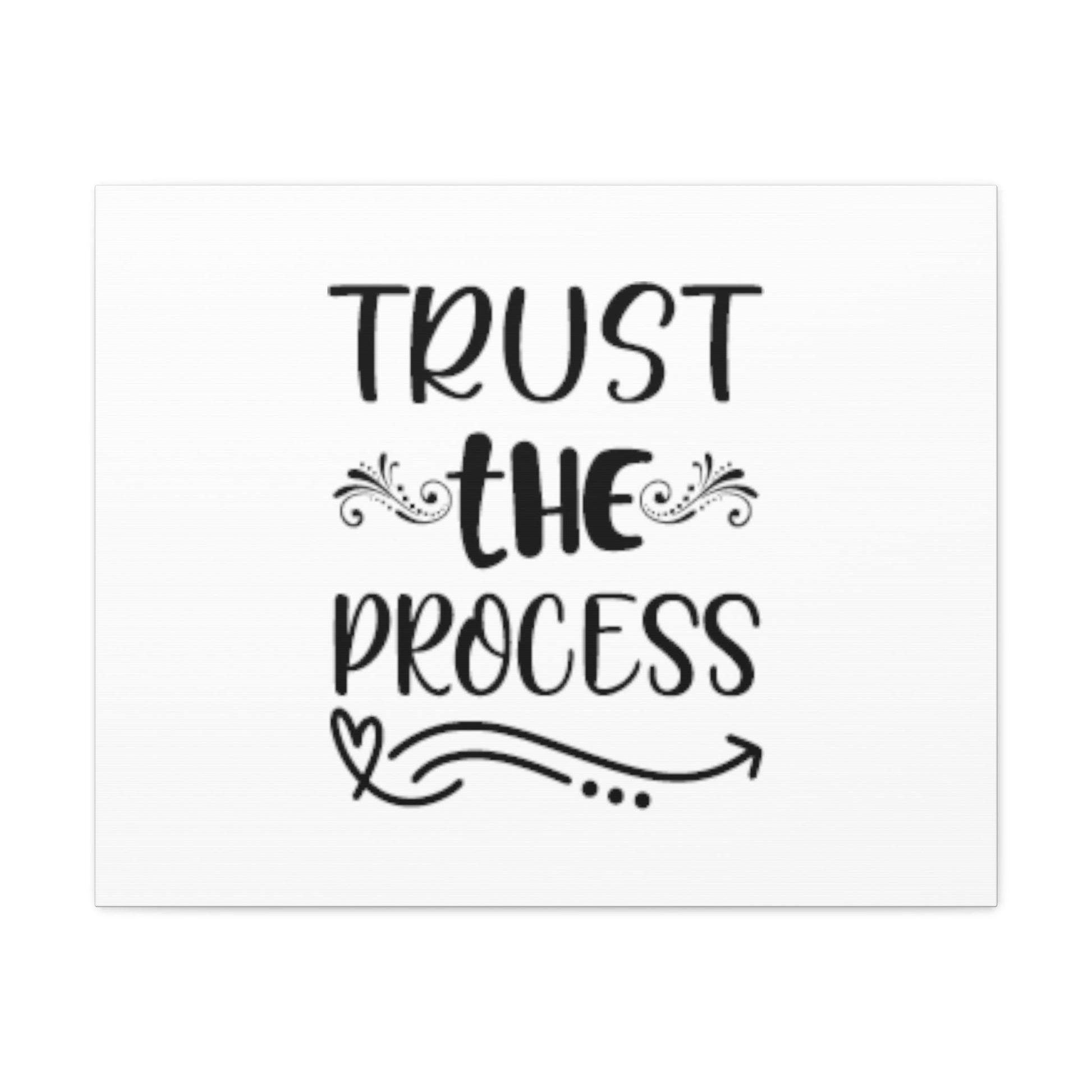 Trust The Process Psalm 9:10 Christian Wall Art Bible Verse Print Ready to Hang Unframed-Express Your Love Gifts