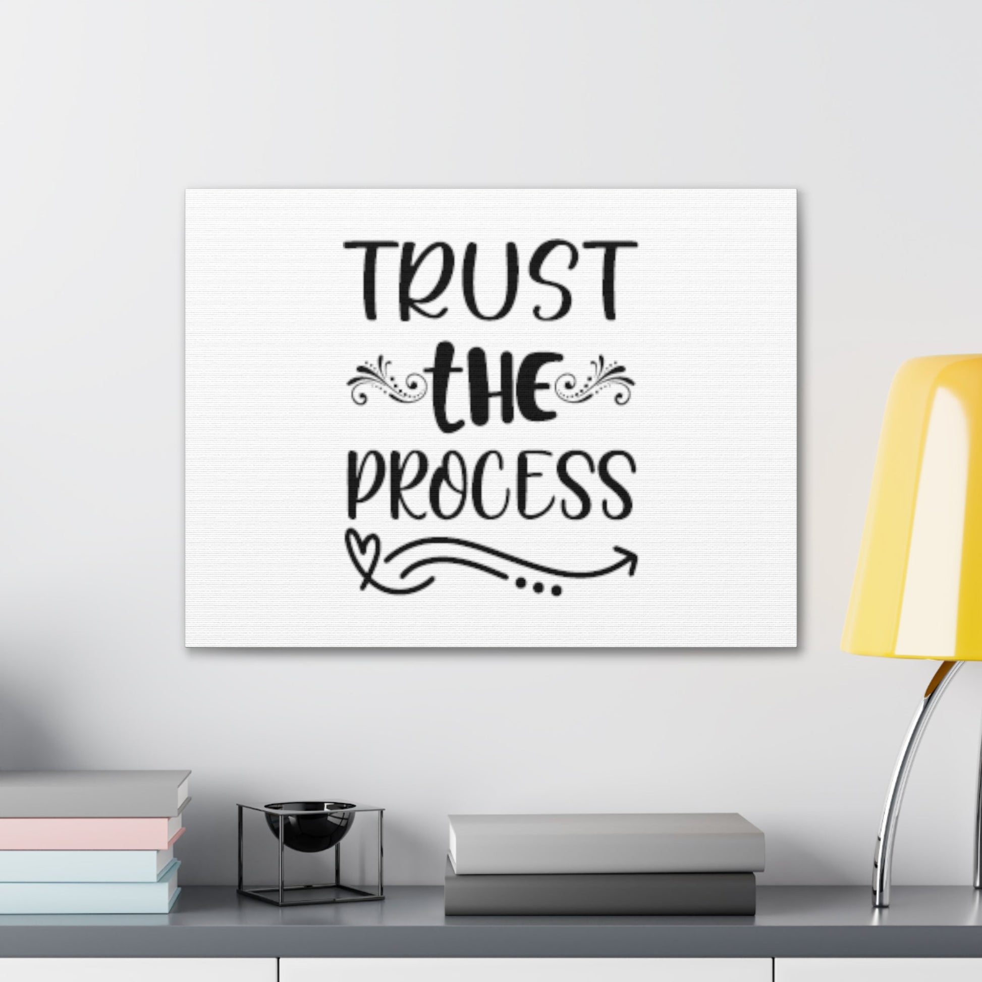 Trust The Process Psalm 9:10 Christian Wall Art Bible Verse Print Ready to Hang Unframed-Express Your Love Gifts