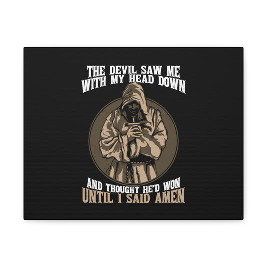 Until I Said Amen 2 Corinthians 11:3 Christian Wall Art Bible Verse Print Ready to Hang Unframed-Express Your Love Gifts